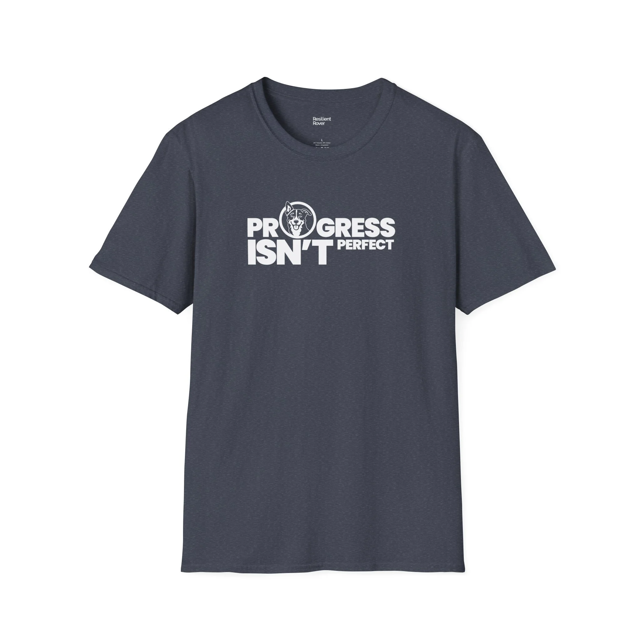 Progress is Never Perfect Lightweight Crew-neck Unisex T-Shirt
