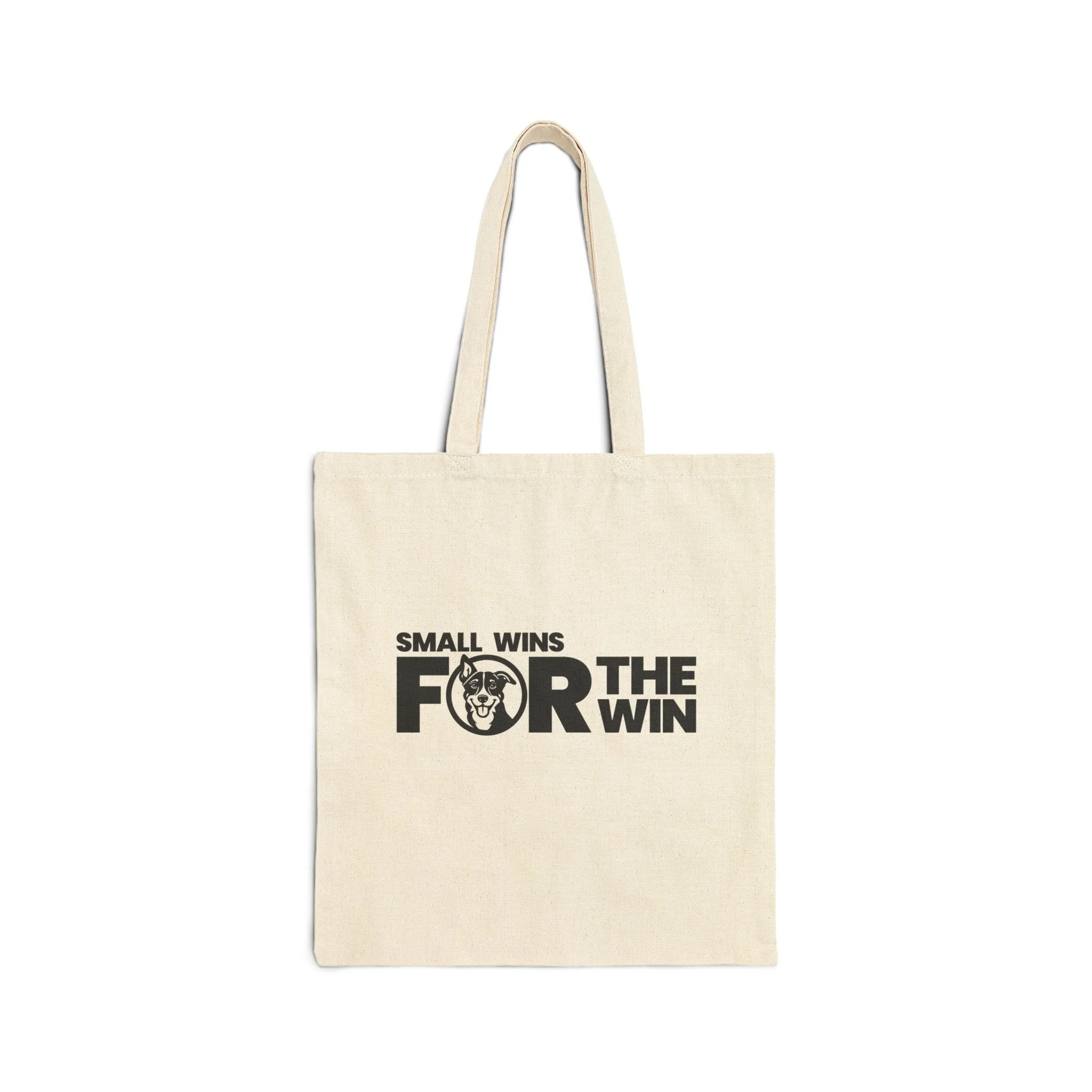 Small Wins For The Win Canvas Tote Bag