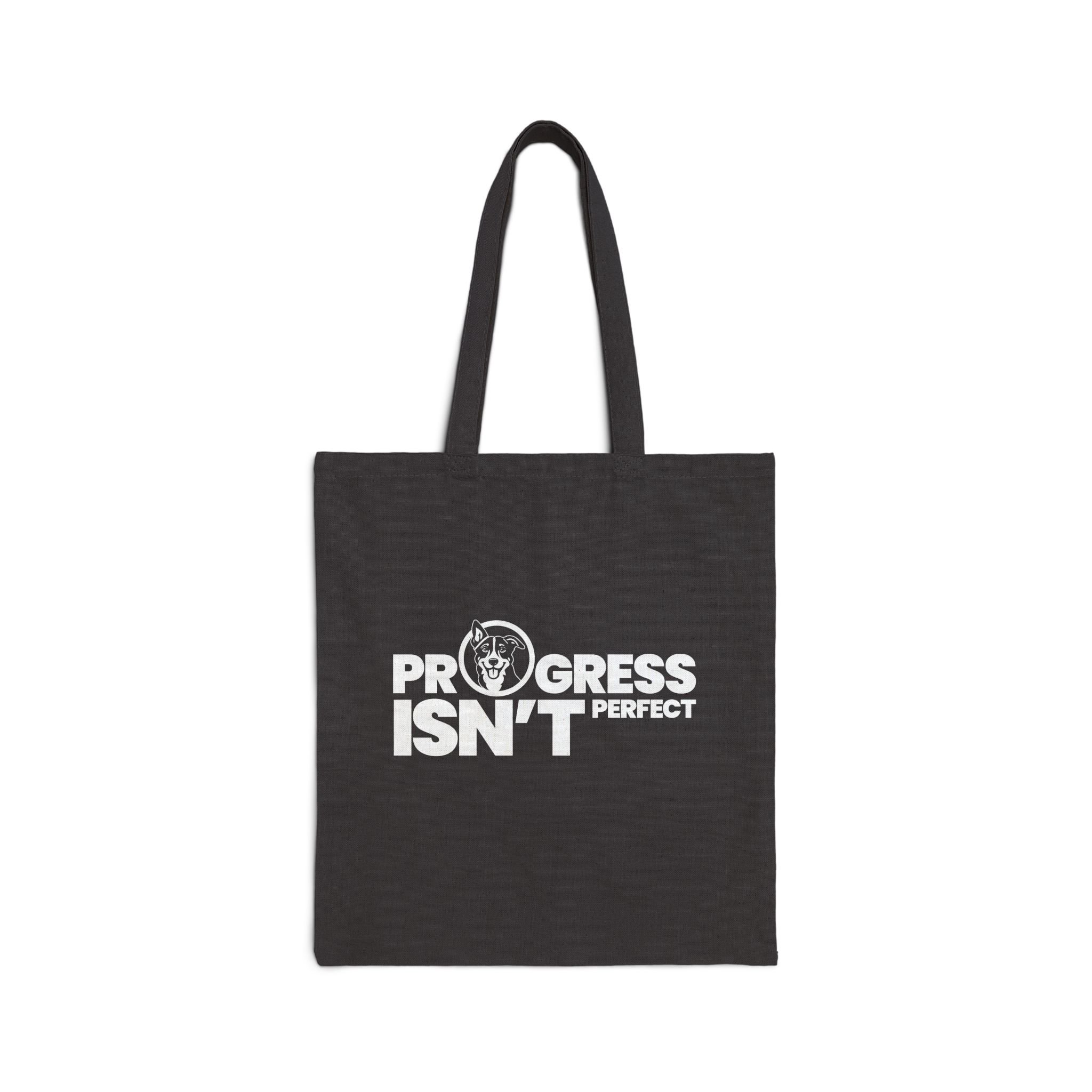 Progress Isn’t Perfect Canvas Tote Bag