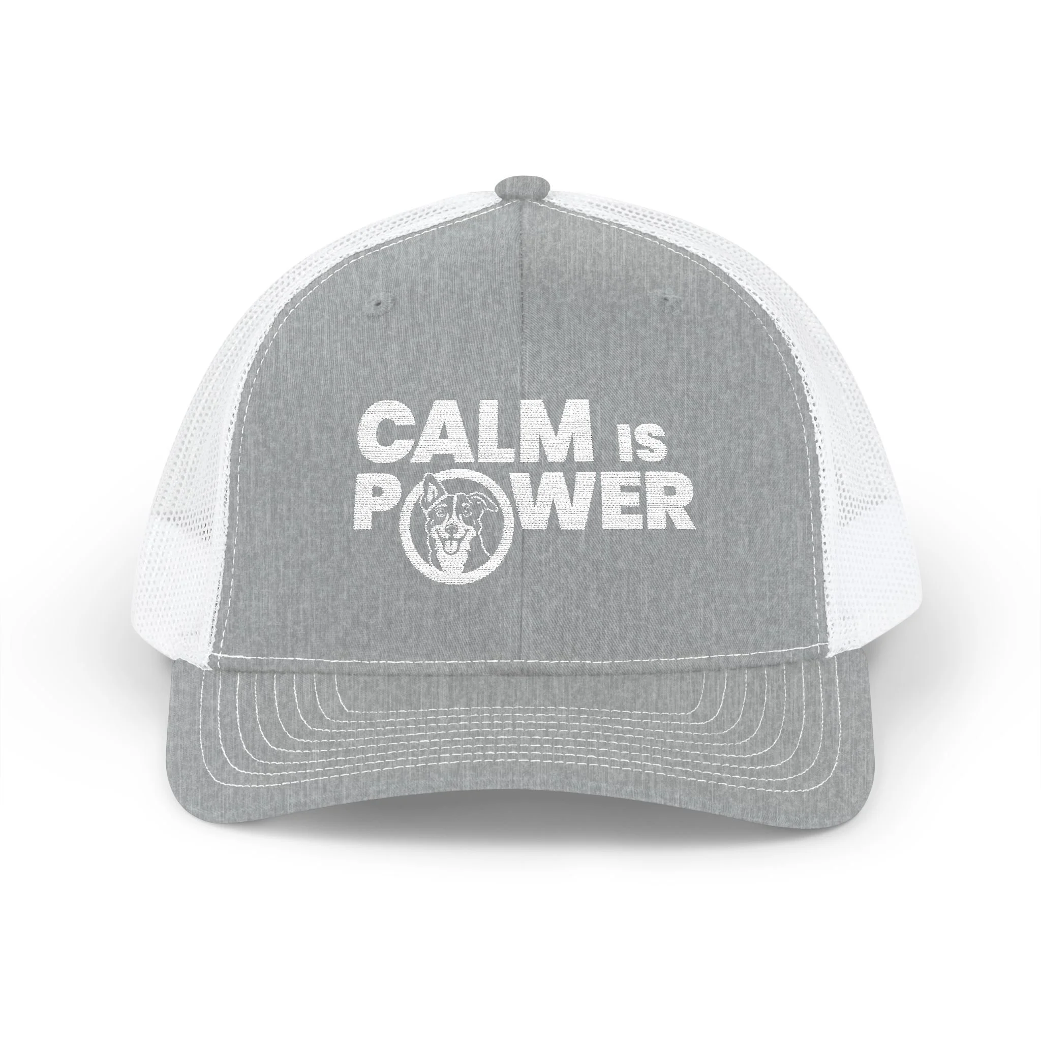 Calm Is Power Snapback Trucker Cap