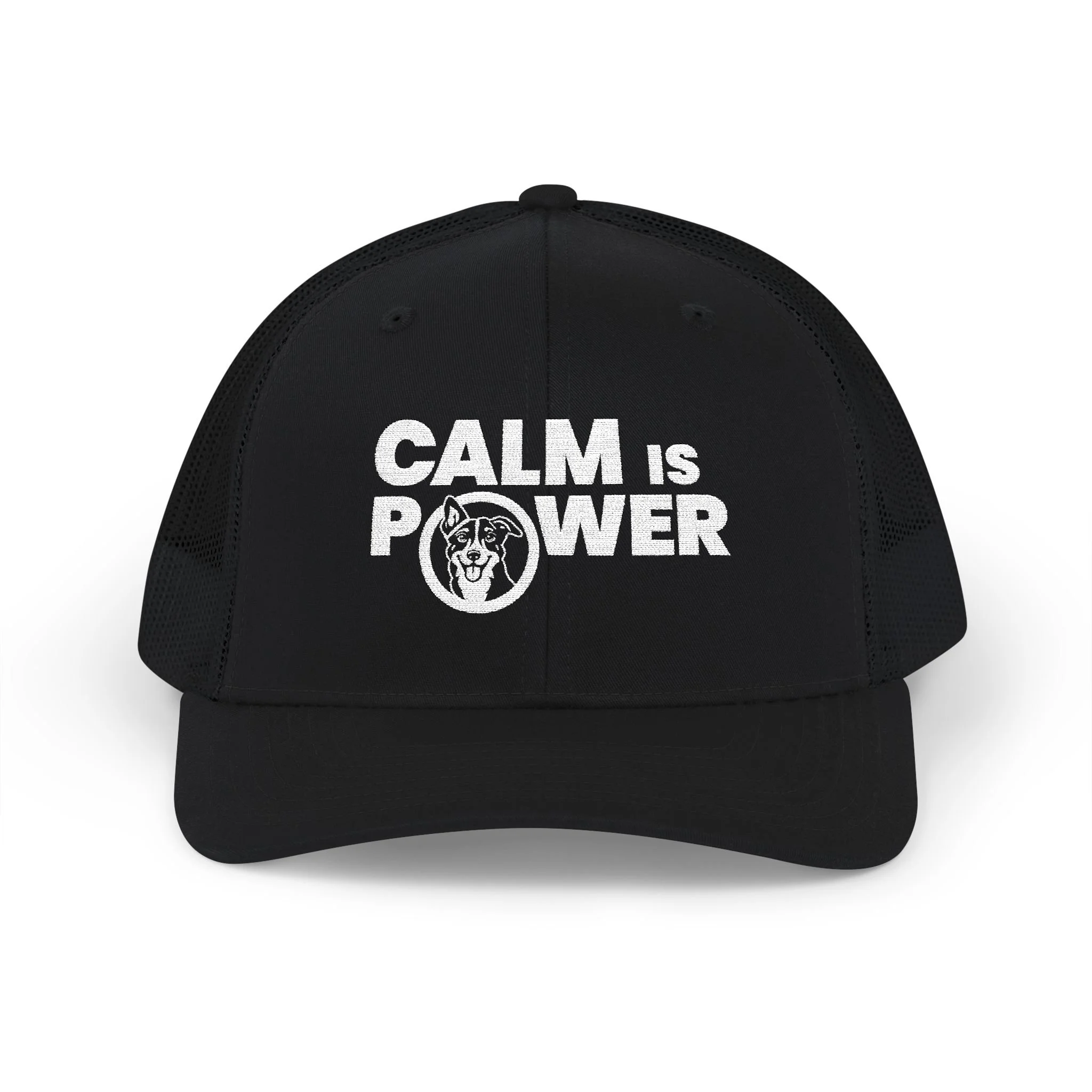 Calm Is Power Snapback Trucker Cap