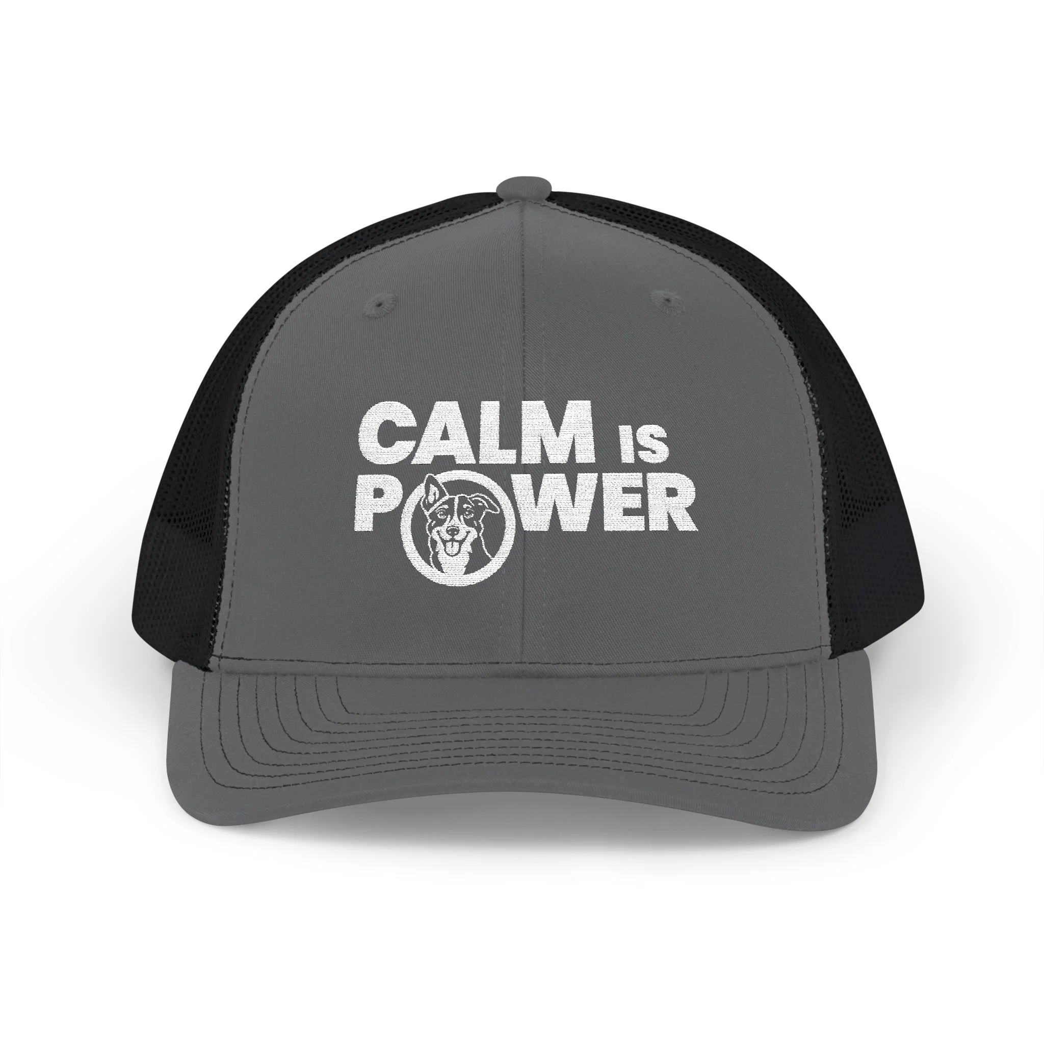 Calm Is Power Snapback Trucker Cap