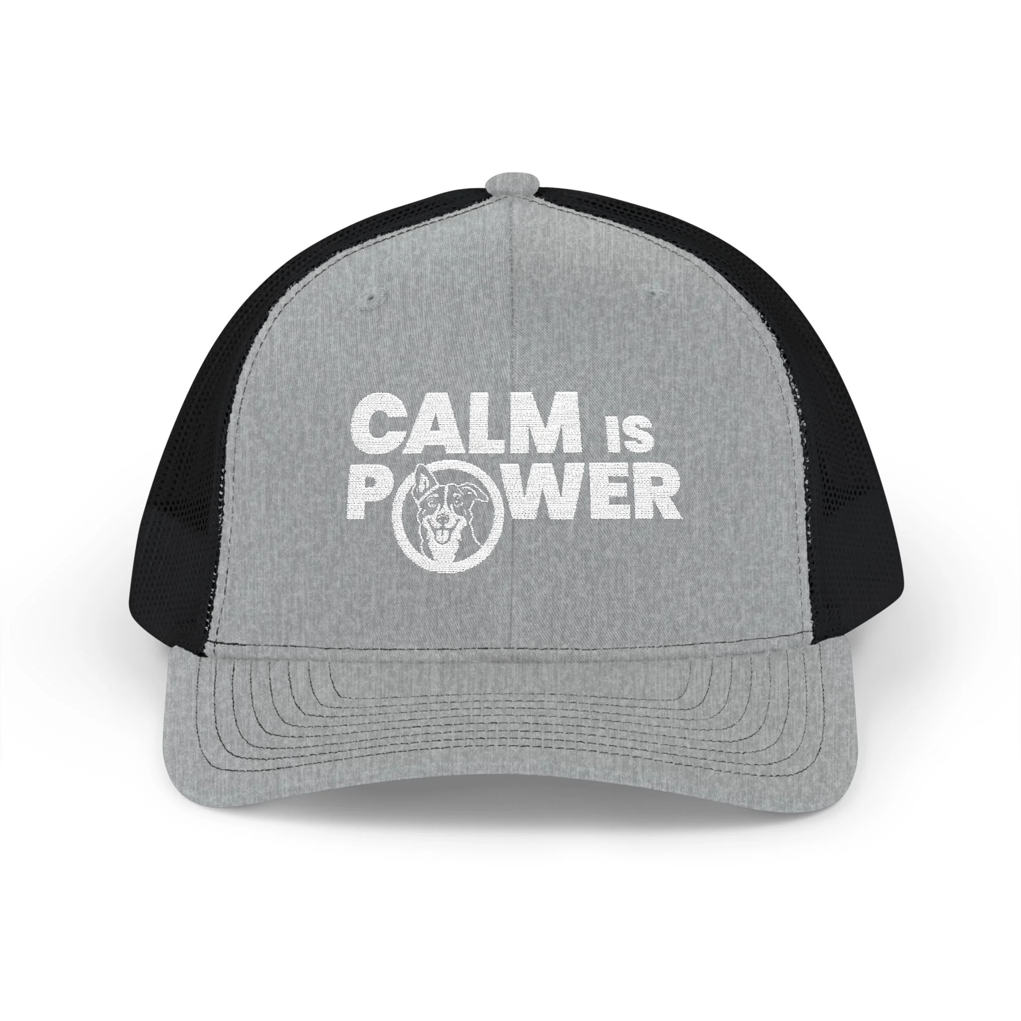 Calm Is Power Snapback Trucker Cap