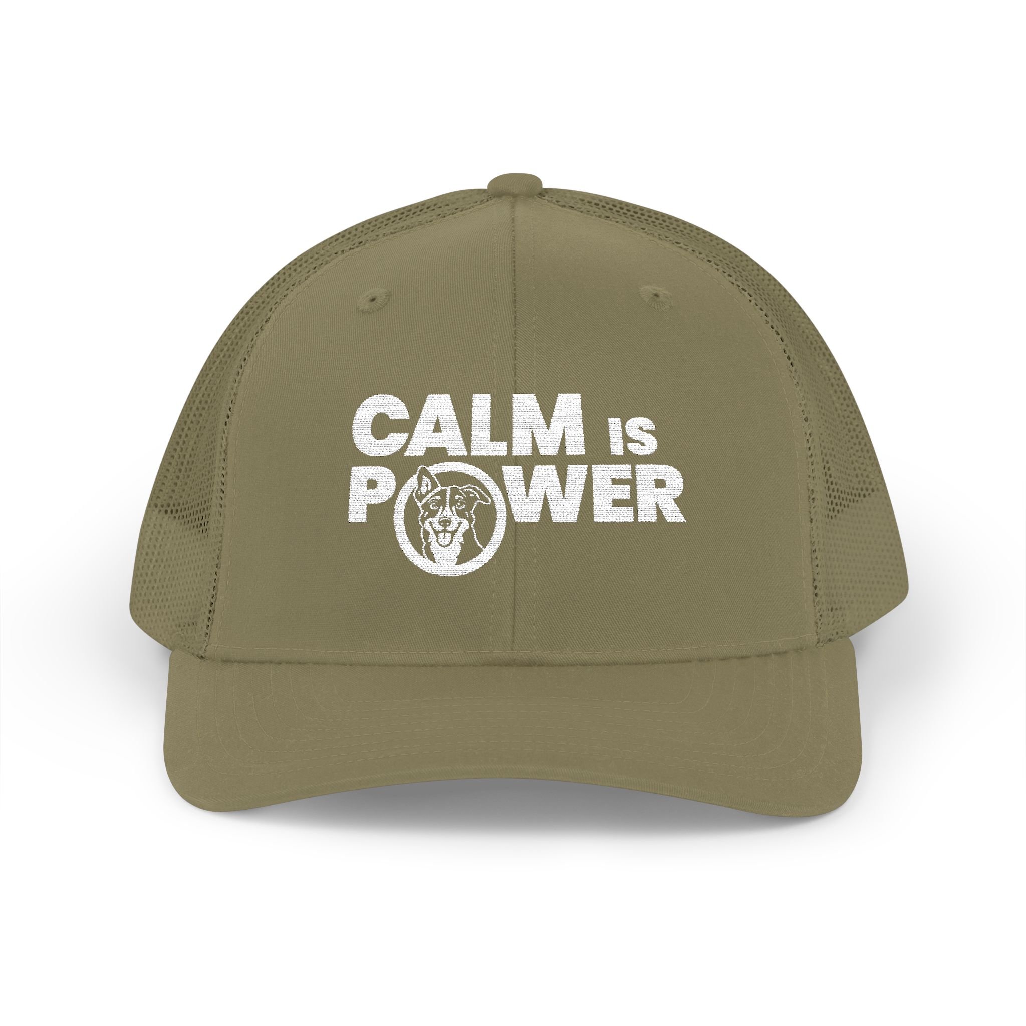 Calm Is Power Snapback Trucker Cap