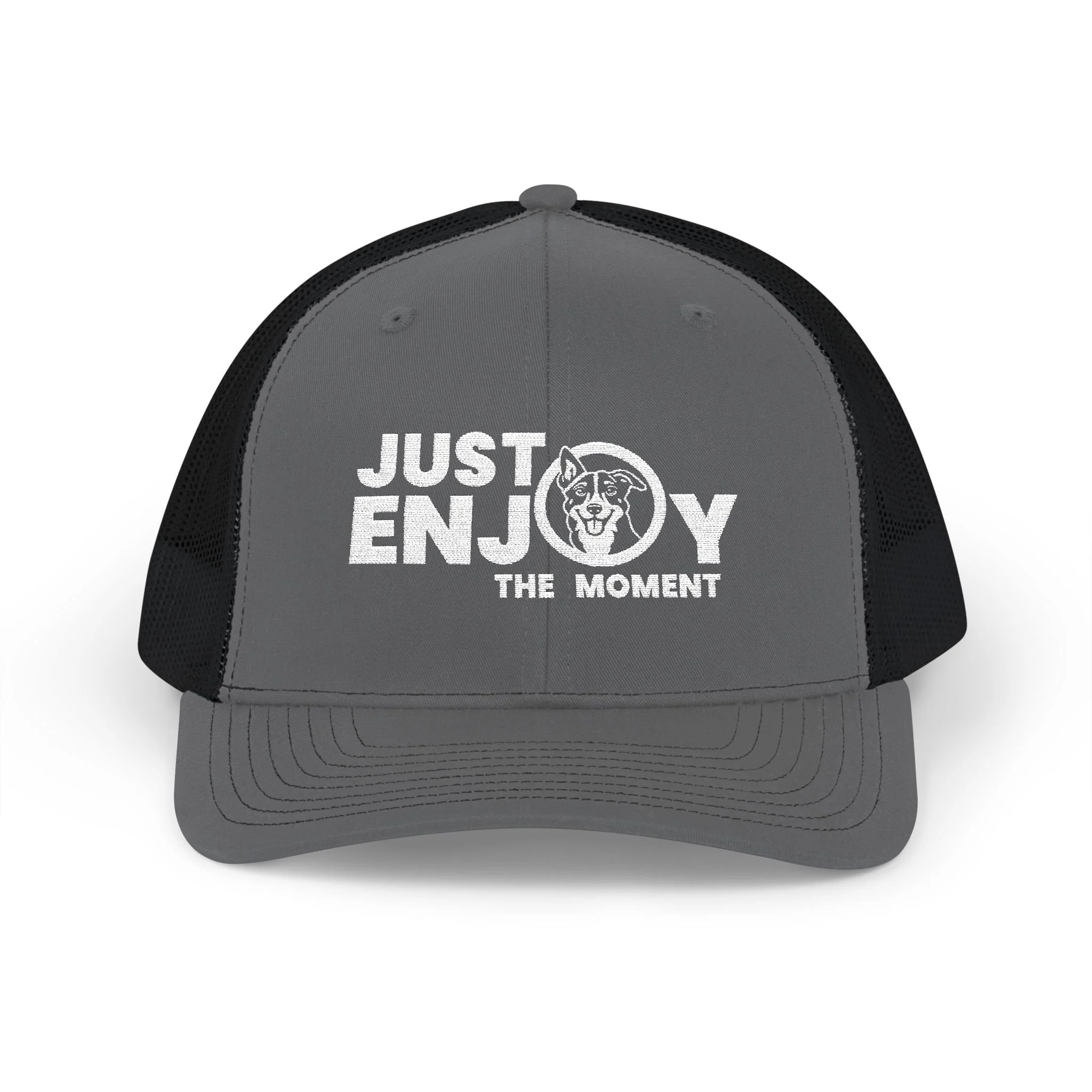 Just Enjoy the Moment Snapback Trucker Cap