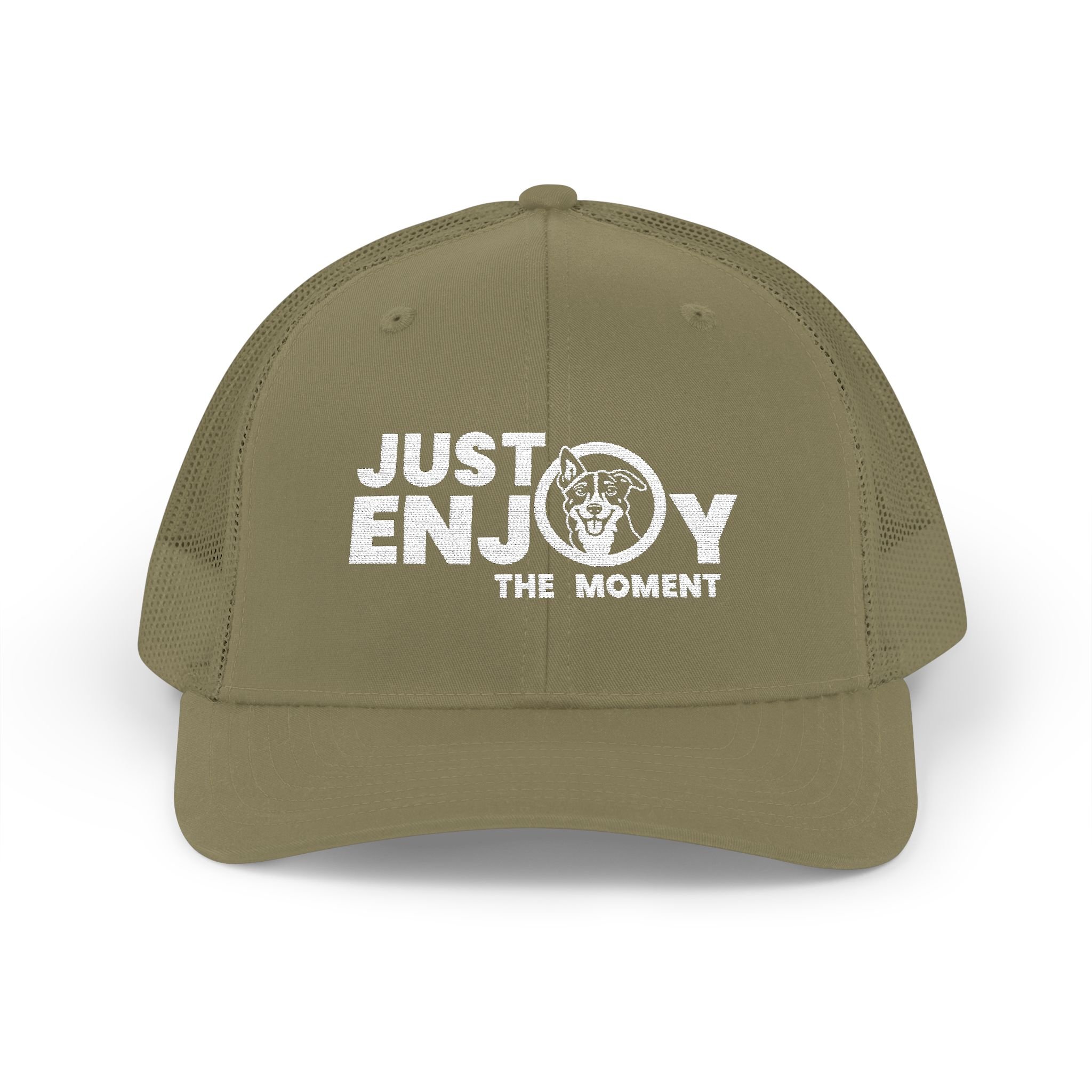 Just Enjoy the Moment Snapback Trucker Cap