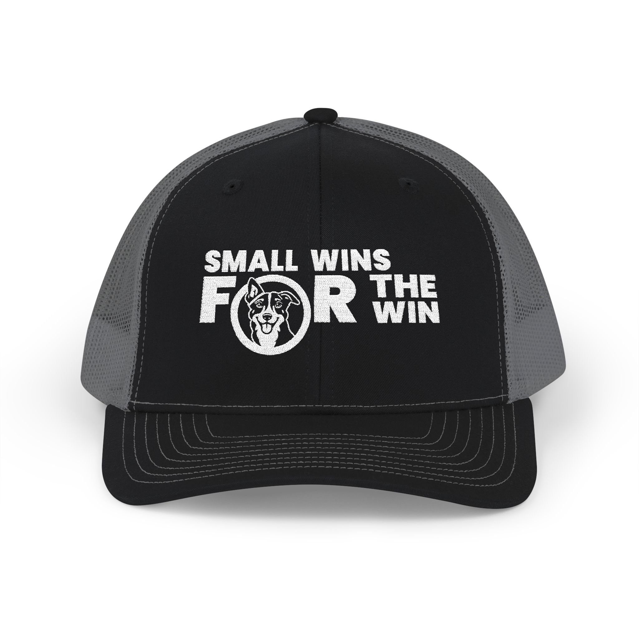 Small Wins For The Win Snapback Trucker Cap