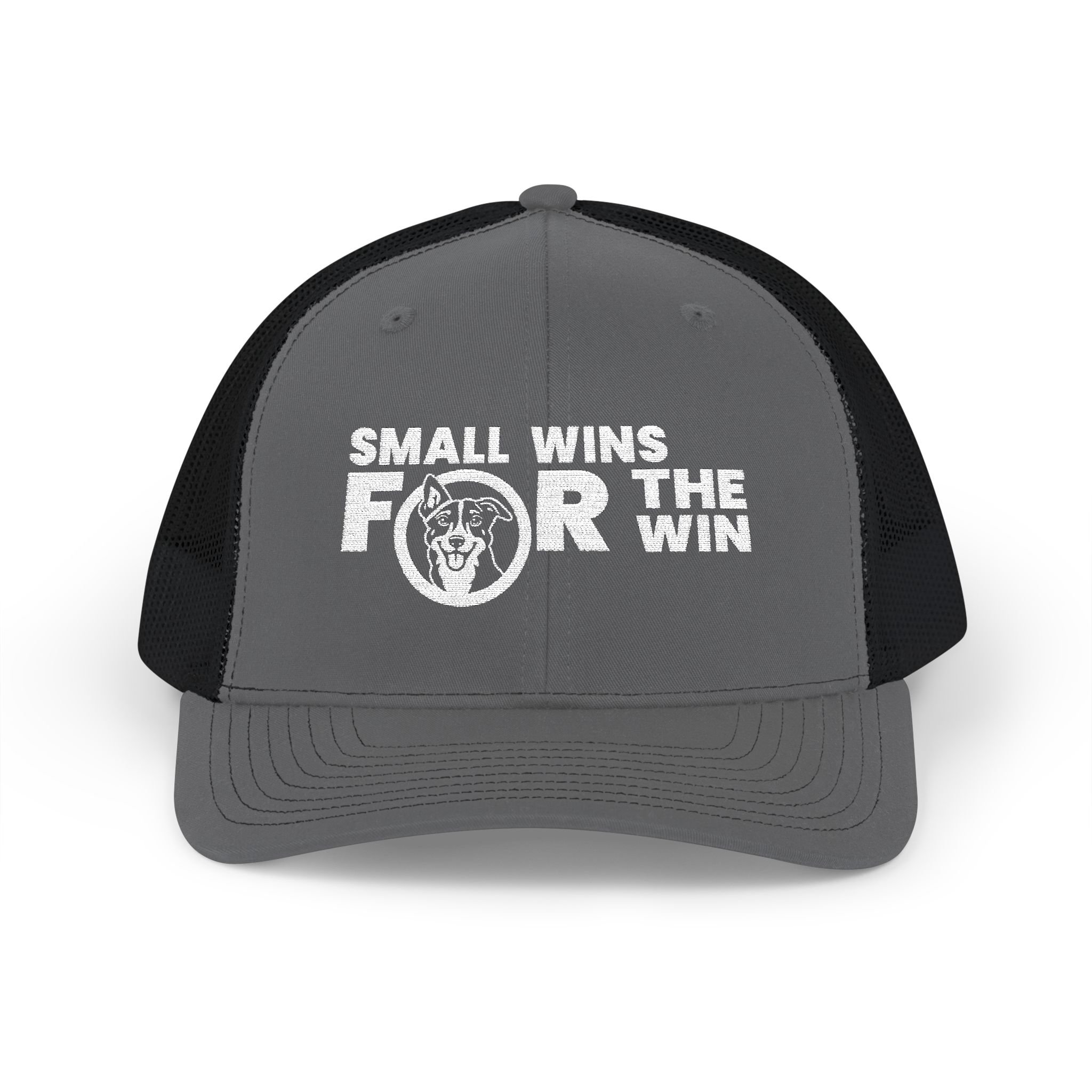 Small Wins For The Win Snapback Trucker Cap