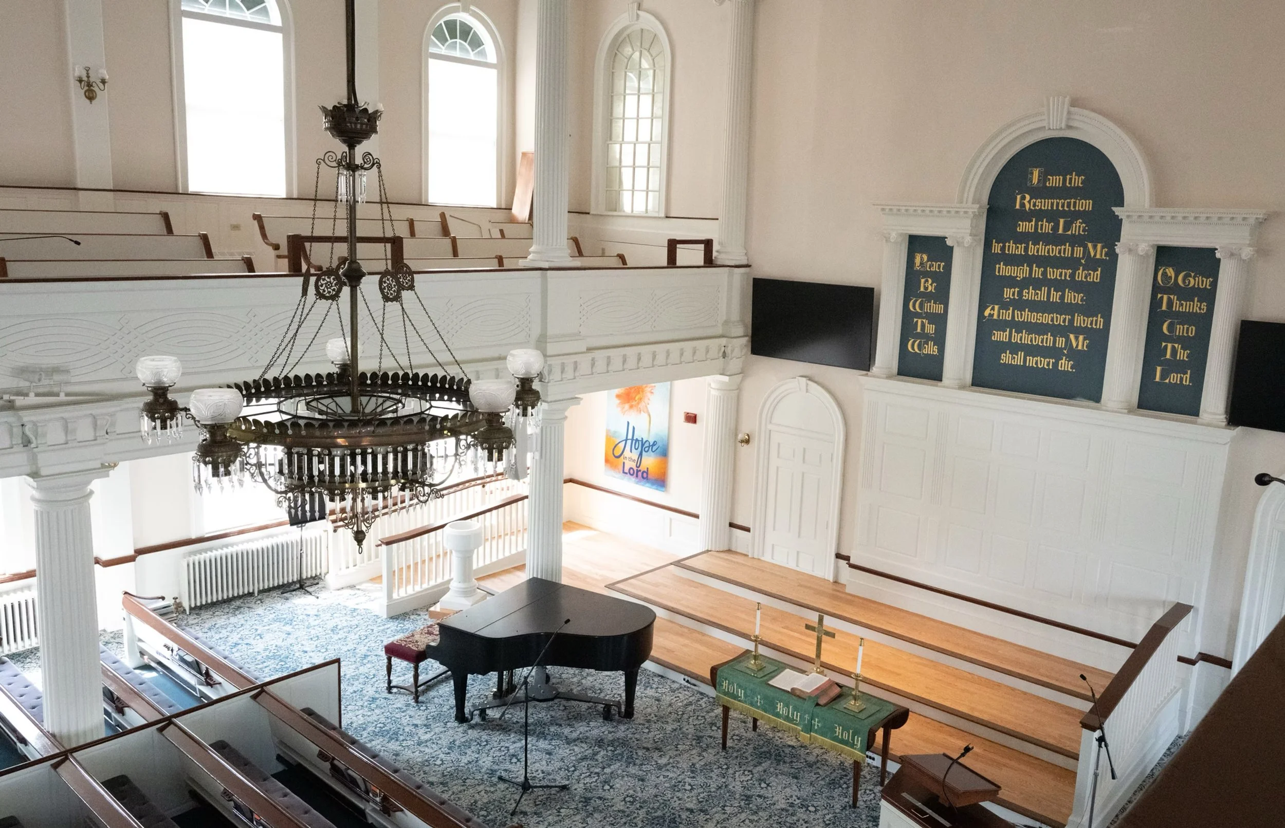 Preparing for a big anniversary: Congregational church performs renovations