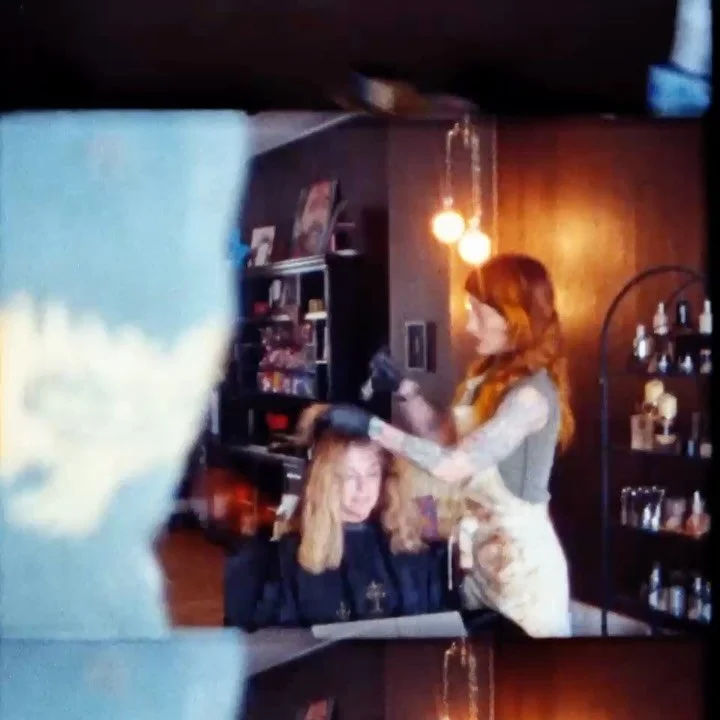 Super 8 at the lovely @thirdhandsalon ❤️ 

I still have availability left for creative branding on film through May! 30 seconds super 8 footage, 35mm film roll and digital - what more could you ask for?! 🤘🏼

Comment BRANDING and I&rsquo;ll send ove