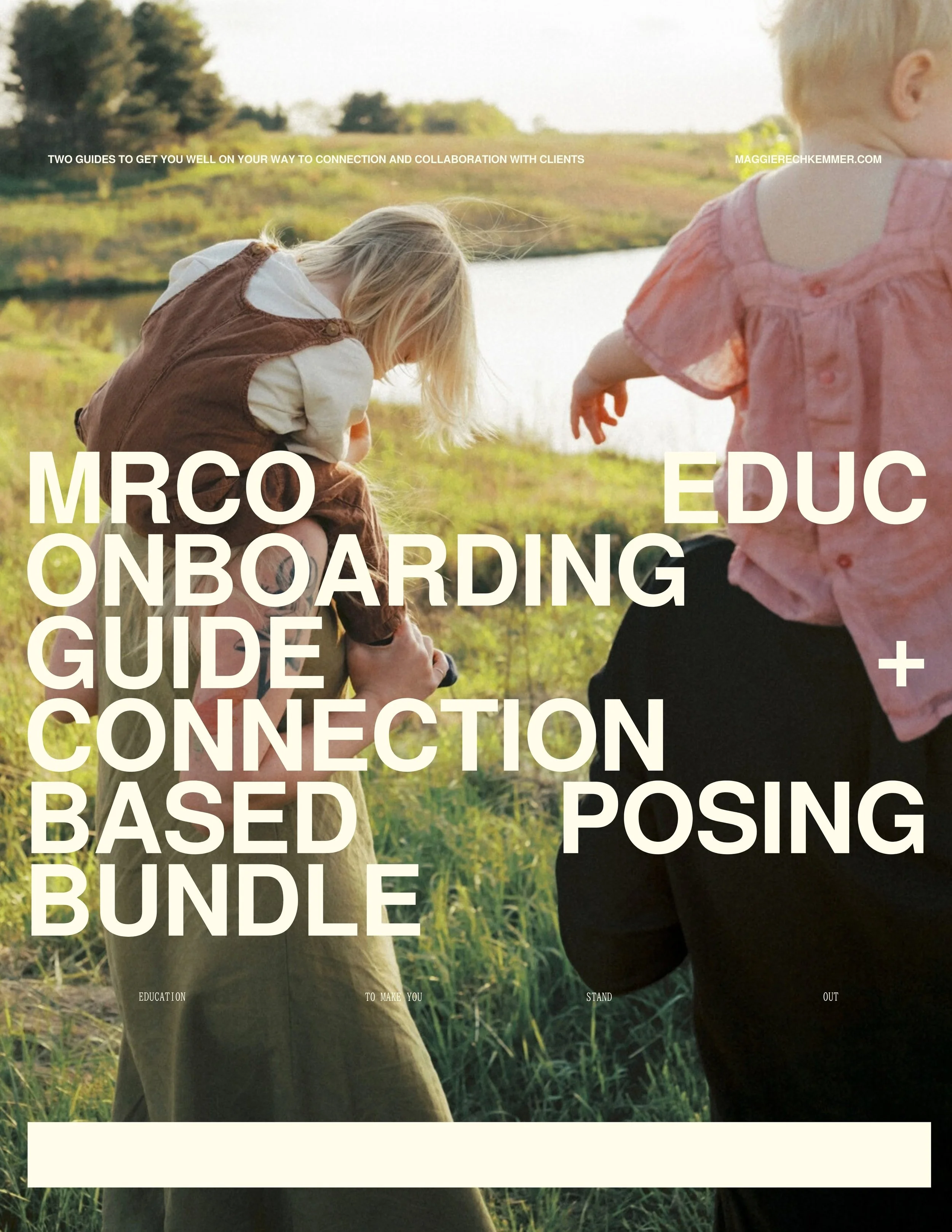 Connection Based Posing Guide + The Onboarding Guide BUNDLE