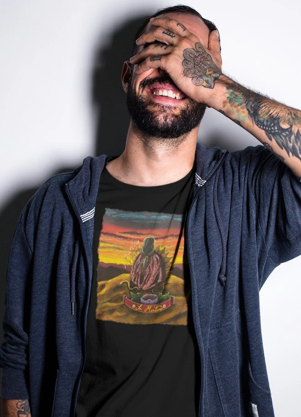 La mentira. The lie.  Men