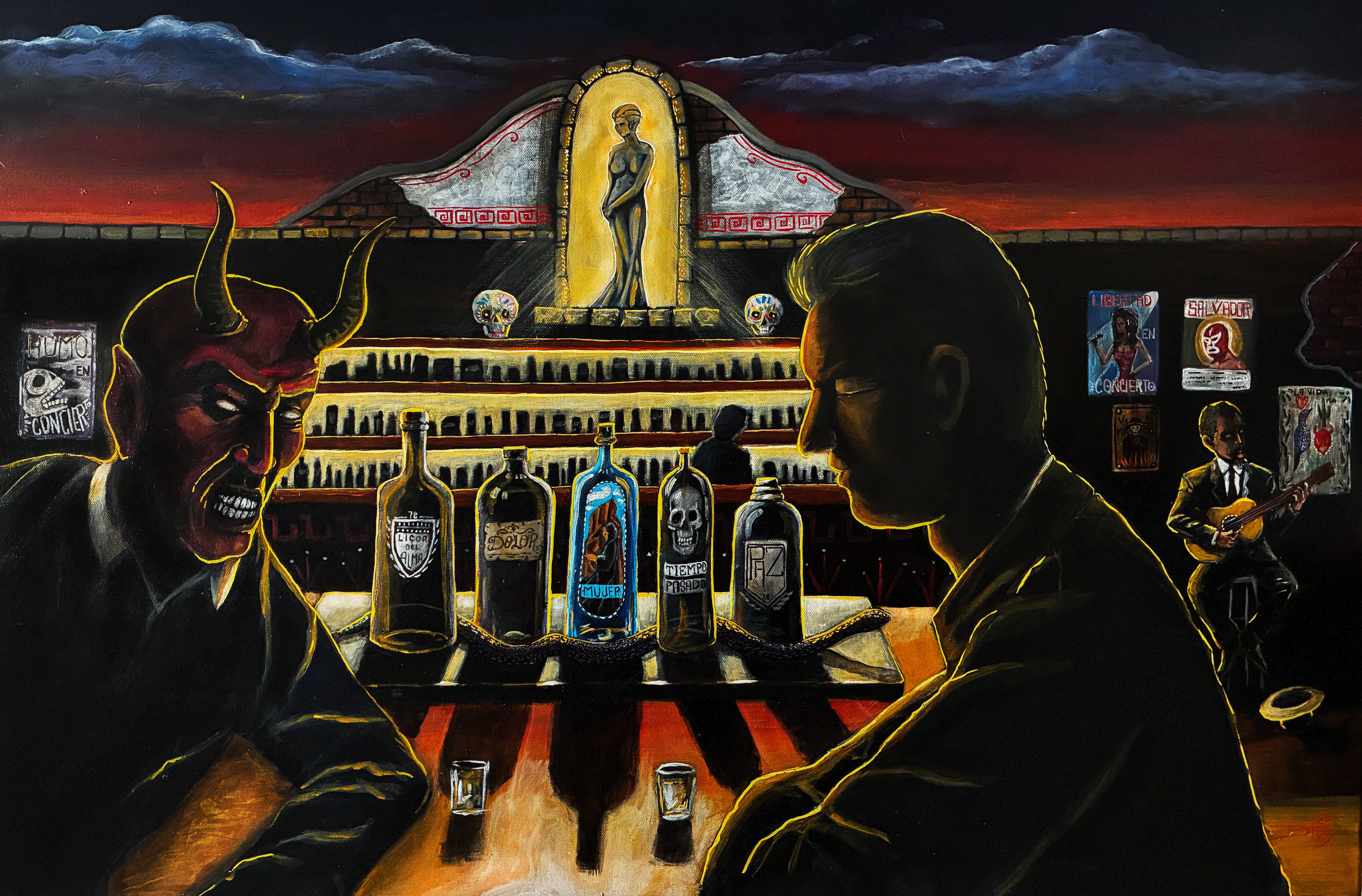 Conversation with my demon.