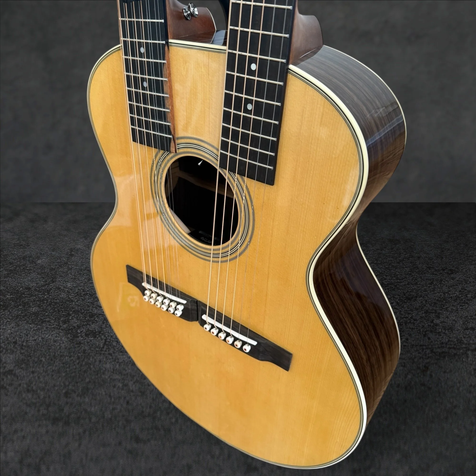 2025 Martin Grand J-28E DN Double Neck - Natural Jam Session Guitars