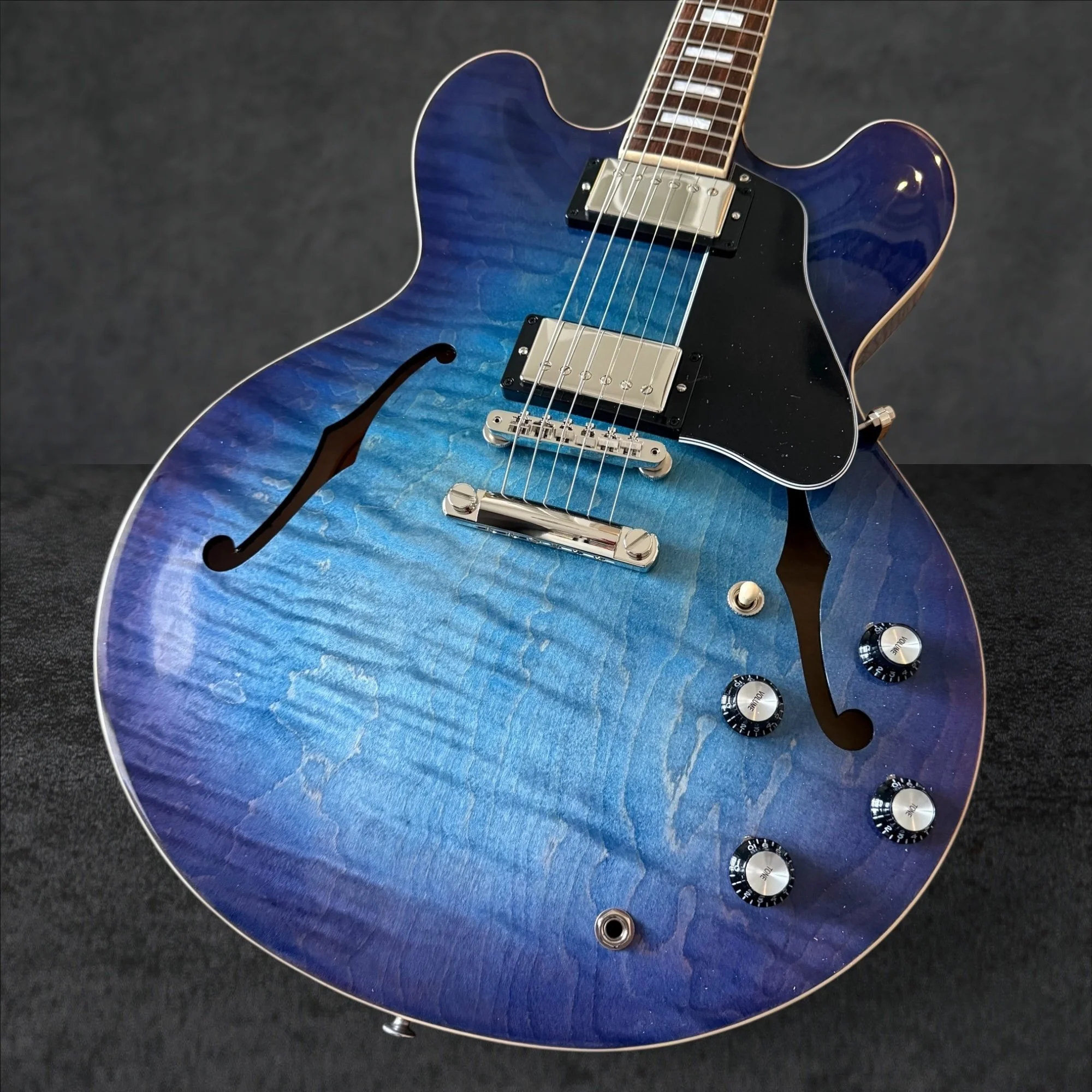 Gibson Limited Edition ES-335 Block - Figured Blueberry Burst