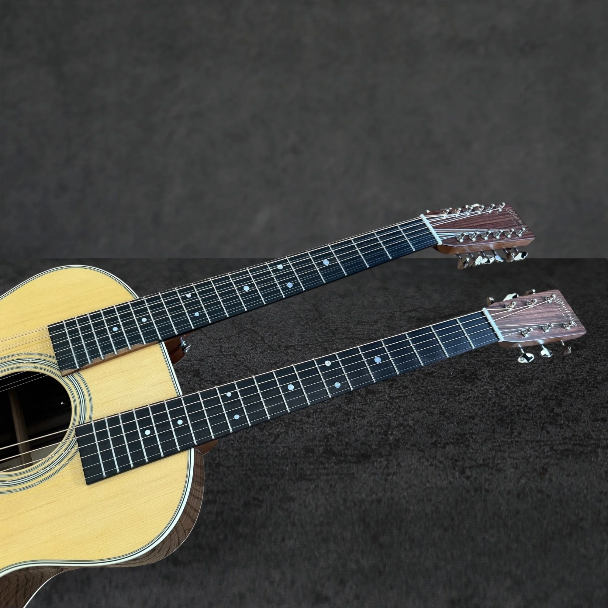 2025 Martin Grand J-28E DN Double Neck - Natural Jam Session Guitars
