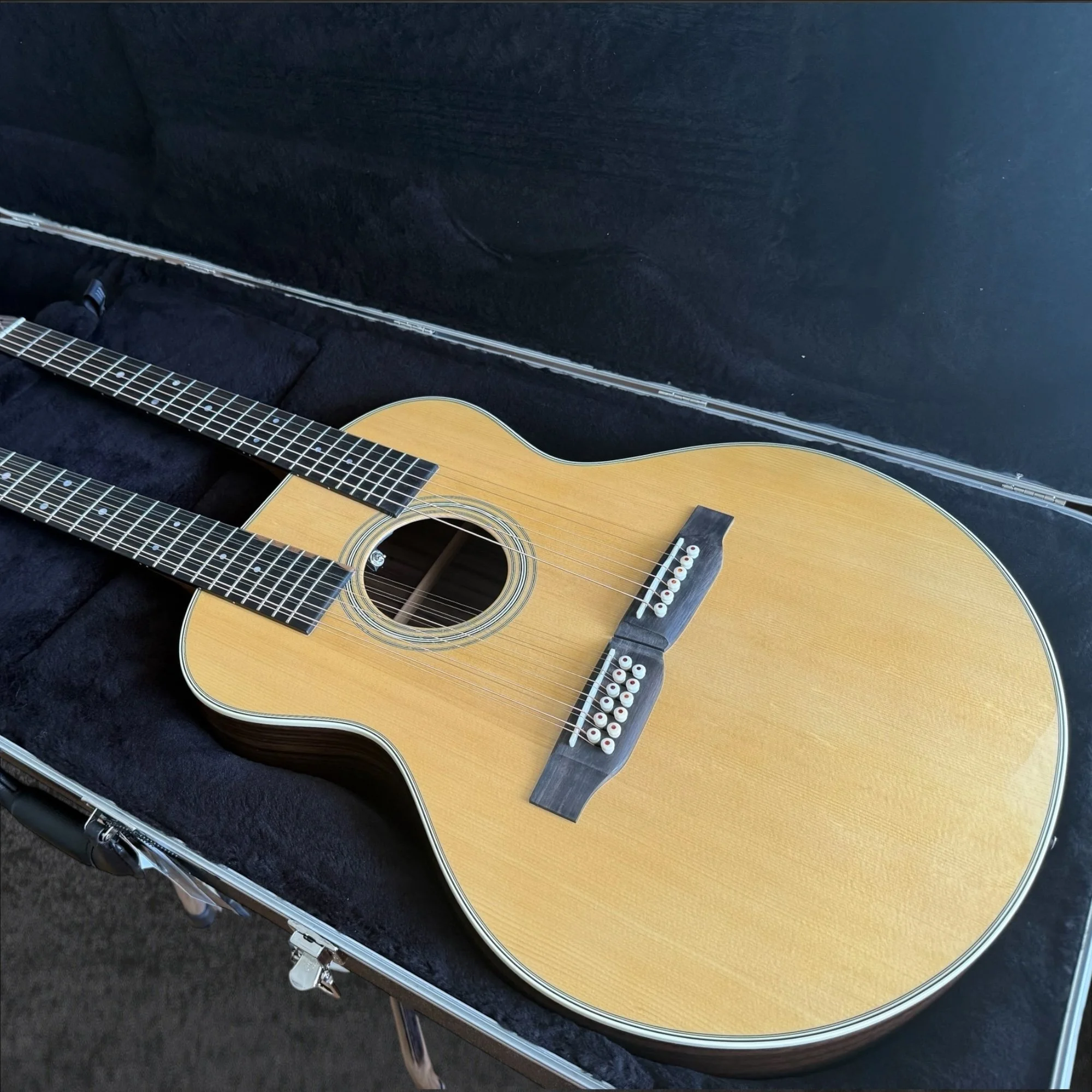 2025 Martin Grand J-28E DN Double Neck - Natural Jam Session Guitars
