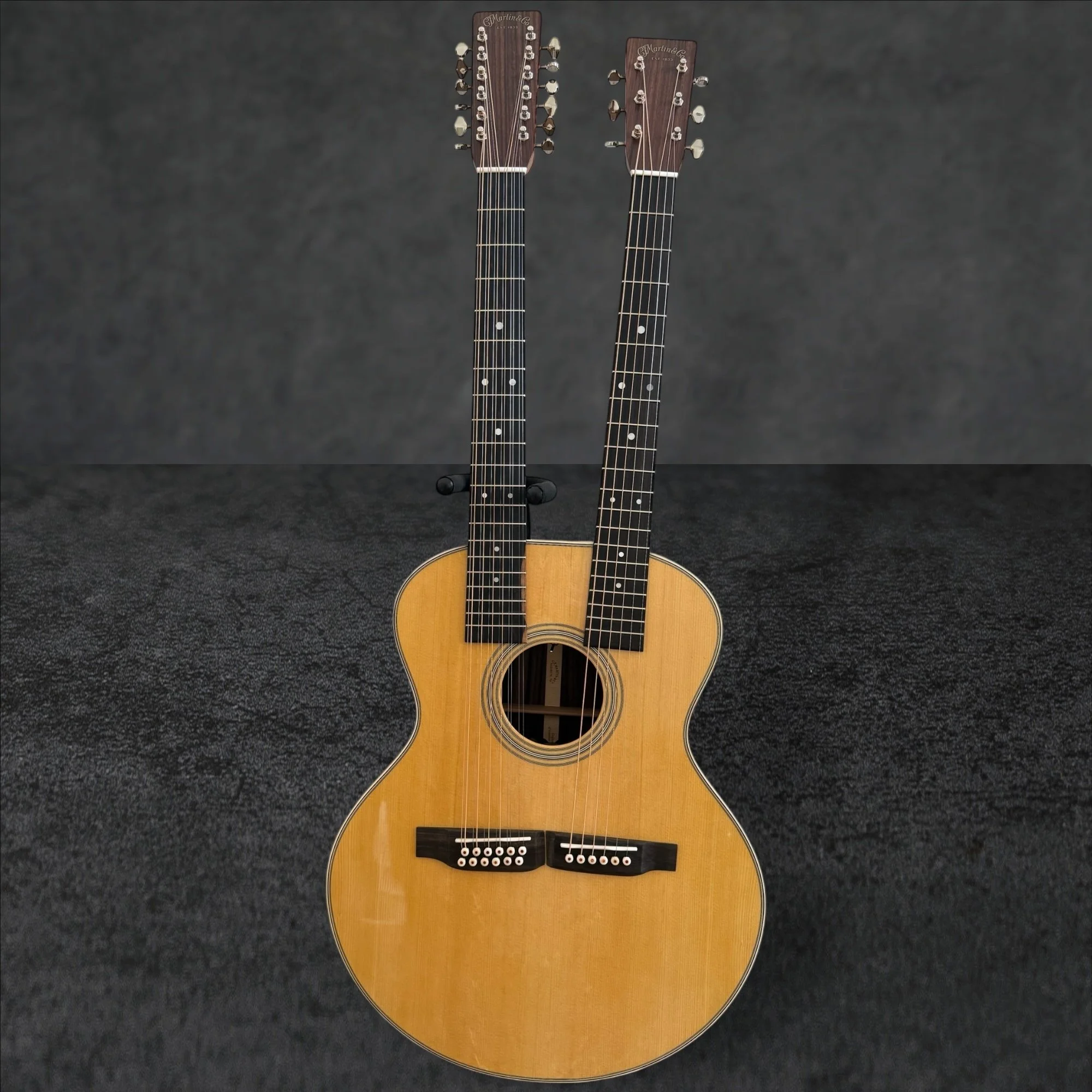 2025 Martin Grand J-28E DN Double Neck - Natural Jam Session Guitars