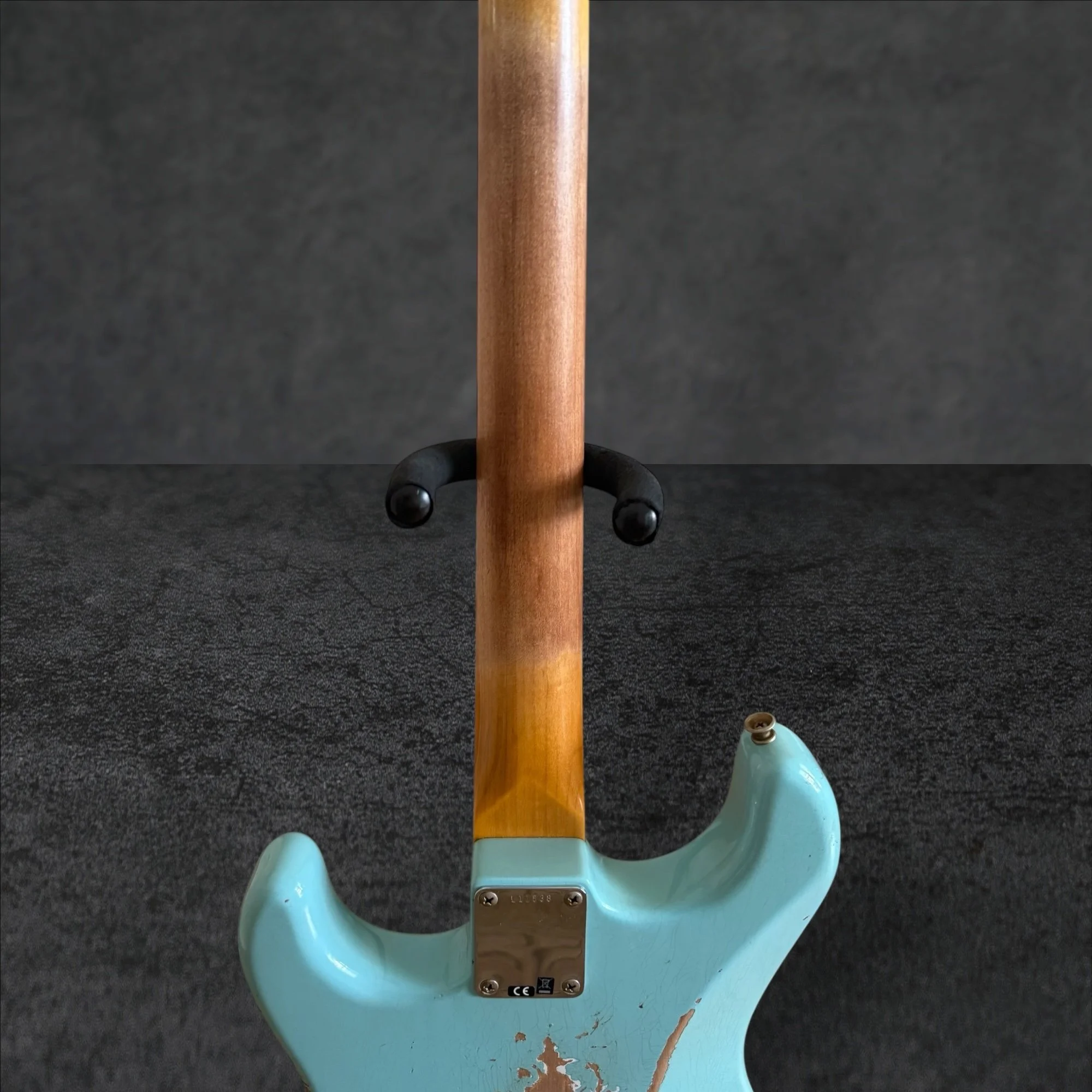 2025 Fender Custom Shop Limited Edition 1964 L-Series Stratocaster Heavy Relic Aged Daphne Blue