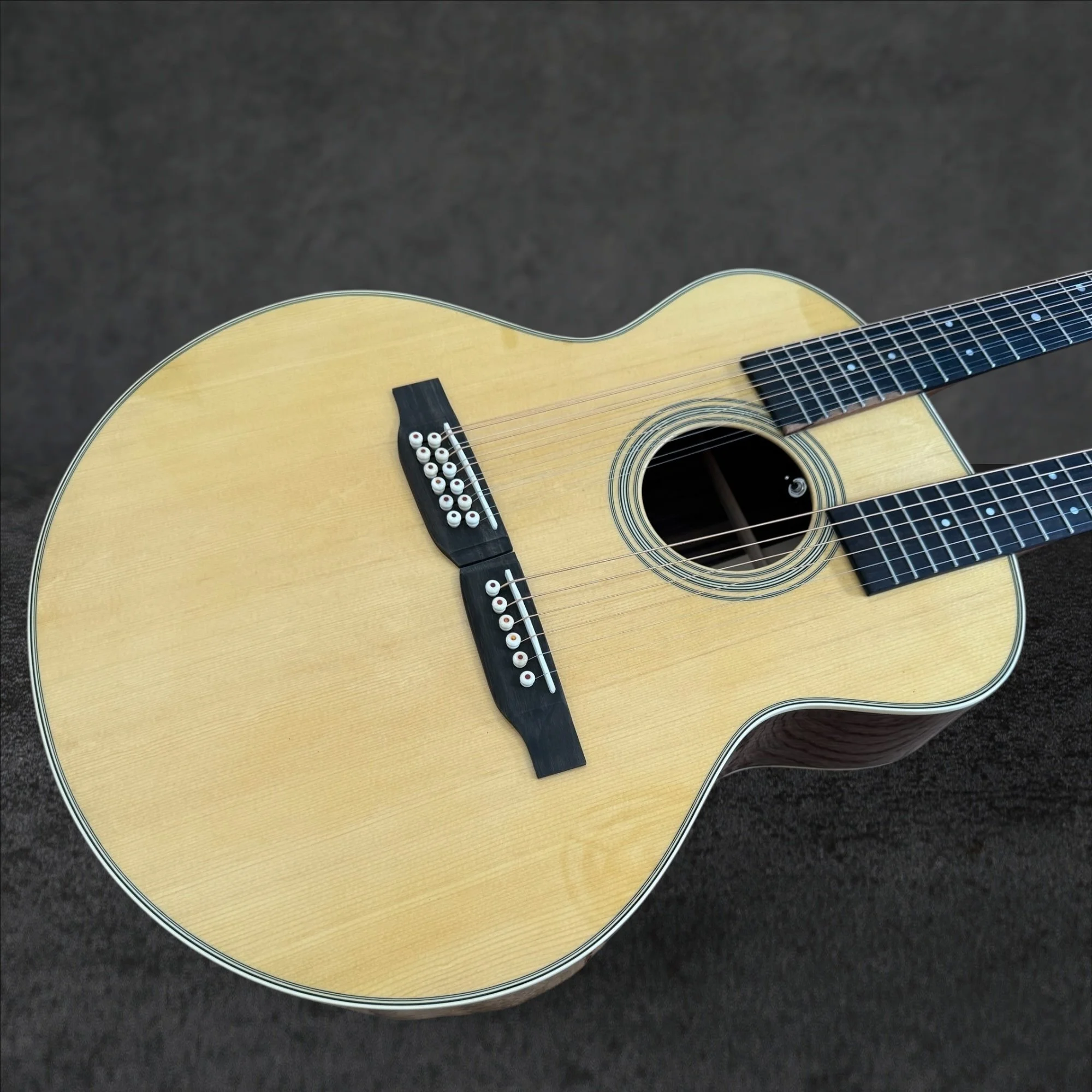 2025 Martin Grand J-28E DN Double Neck - Natural Jam Session Guitars
