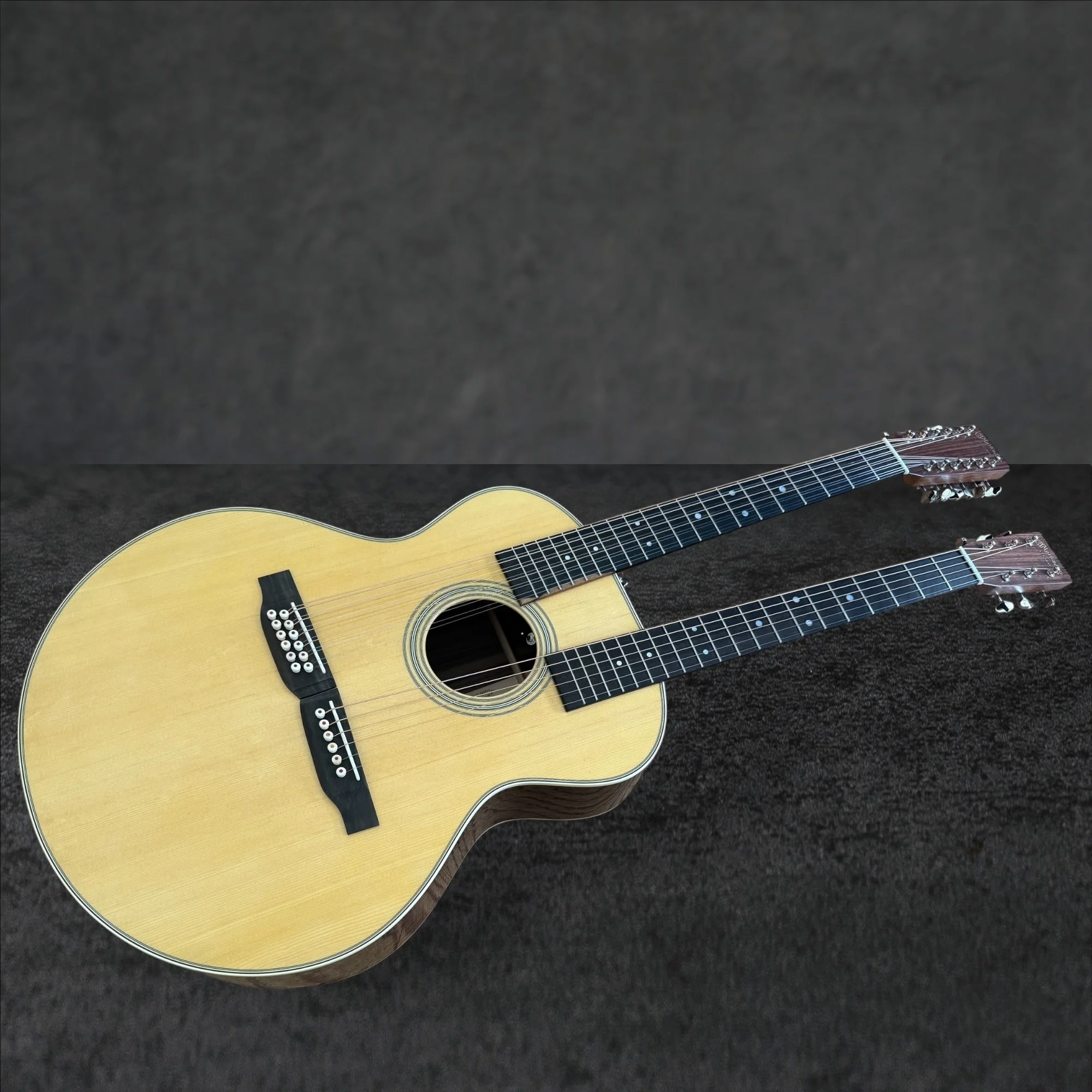 2025 Martin Grand J-28E DN Double Neck - Natural Jam Session Guitars