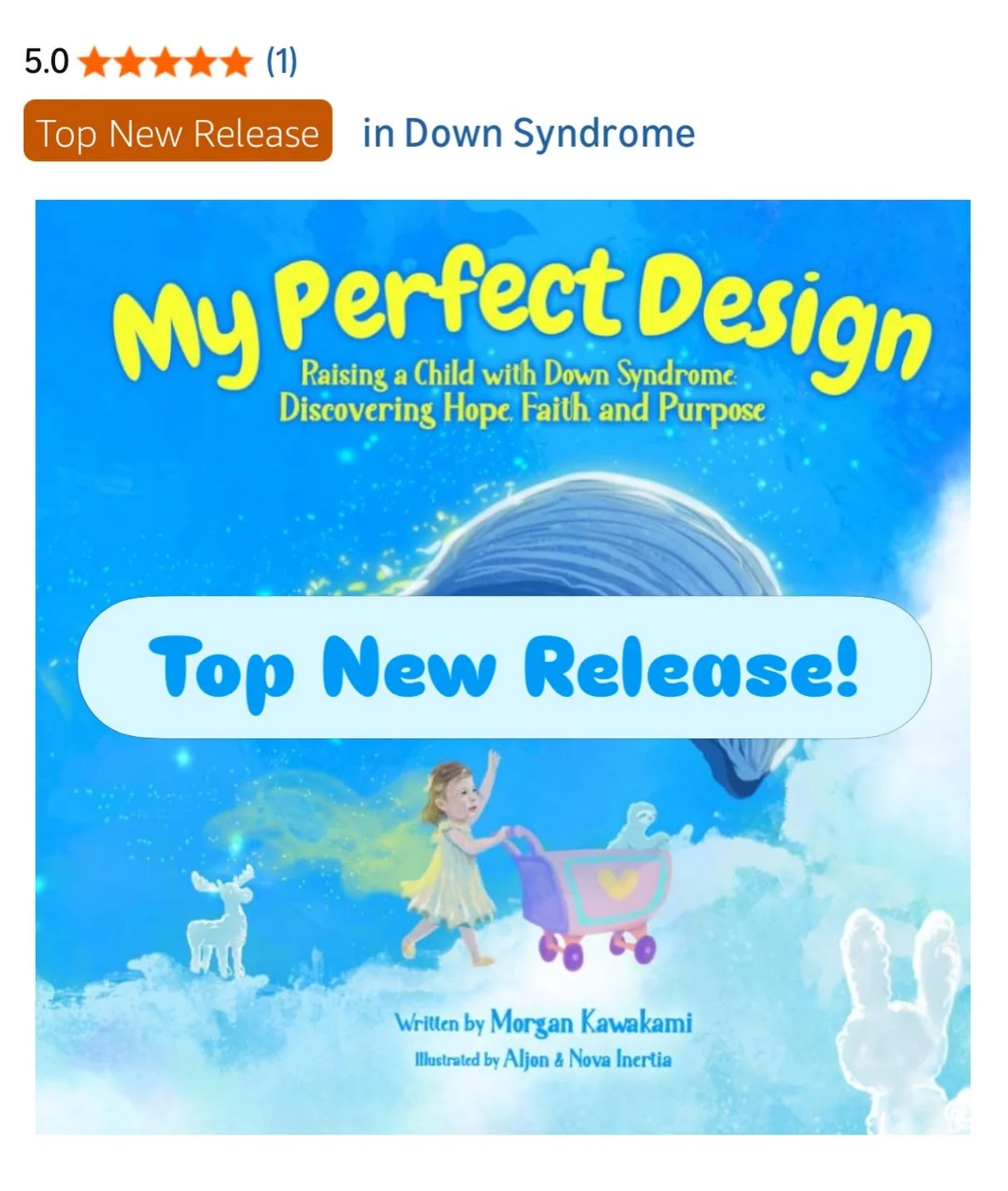 💙💛 TOP NEW RELEASE on Amazon! Thank you so much! We have been overwhelmed with the response for My Perfect Design!
