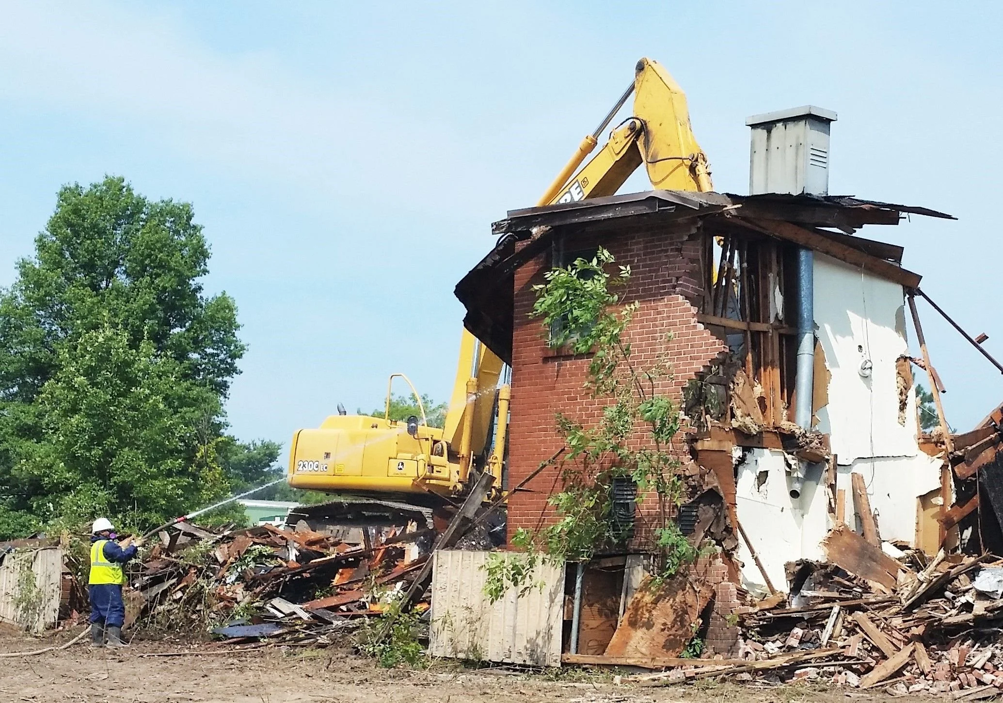 Controlled ACM Demolition liability safety compliance asbestos containing materials