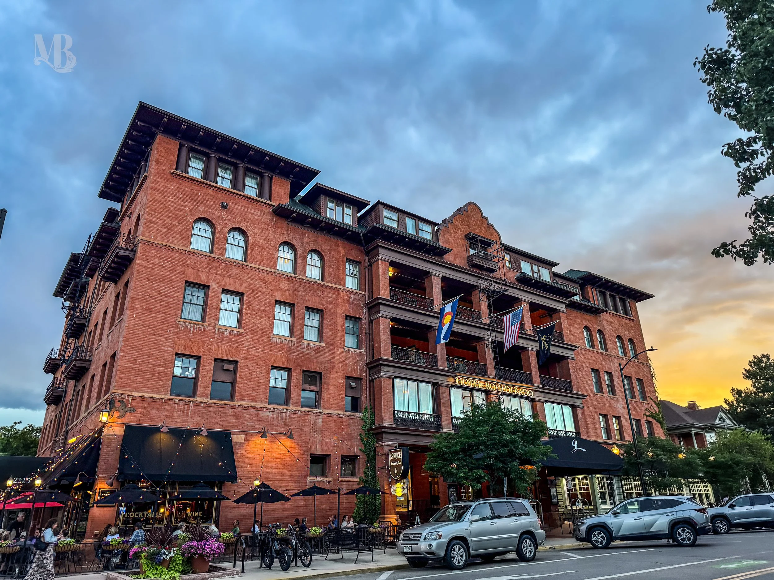 Hotel Boulderado, front view
