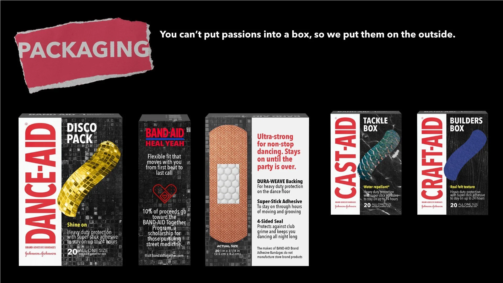 Band-Aid Heal Yeah limited edition packaging
