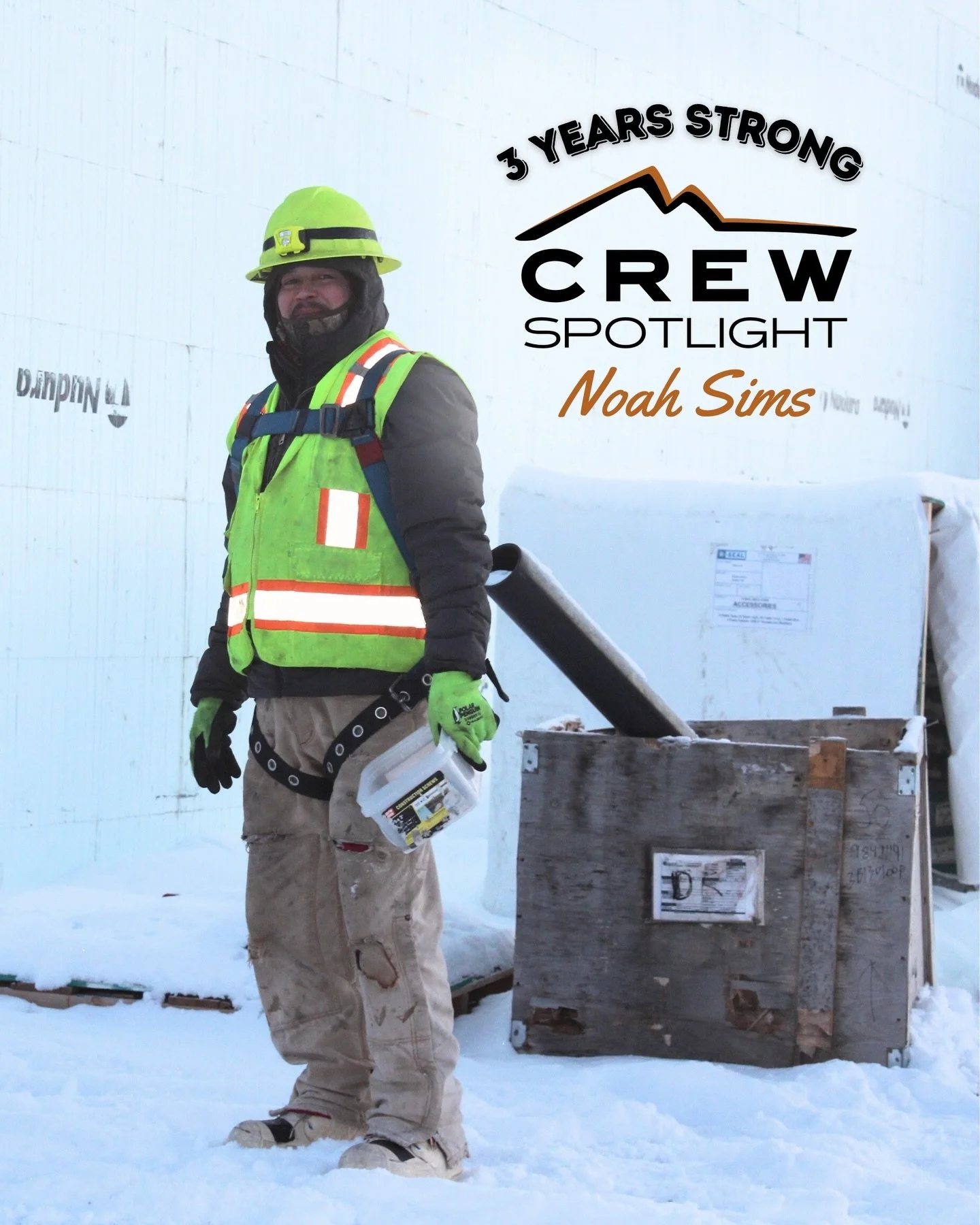 Celebrating 3 years with Noah Sims on the RAS construction crew! 🎉

Noah works hard, plays hard, and shows up every day giving his best effort no matter what&rsquo;s going on around him. Steady, unfazed, and always all in. We&rsquo;re lucky to have 
