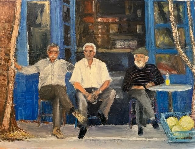 At the Kafenio