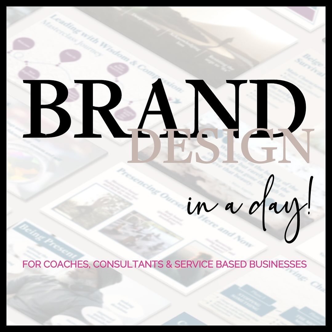Let&rsquo;s get it done!  No dragging your heels.  No overthinking.  No procrastination.  Get your branding out there.  It&rsquo;s time to show up &amp; make your mark!
#designday #branddesign #websitedesign #graphicdesigner #VIPday #femalecreatives 