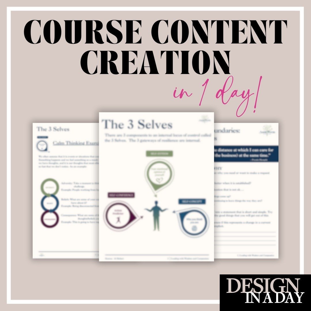 Lesson #1&hellip; when your brand is cohesive, making course materials, workbooks, pdfs &amp; other printed material ups your game when appealing to clients. It gives you an even more professional and polished look. After creating slide decks for her