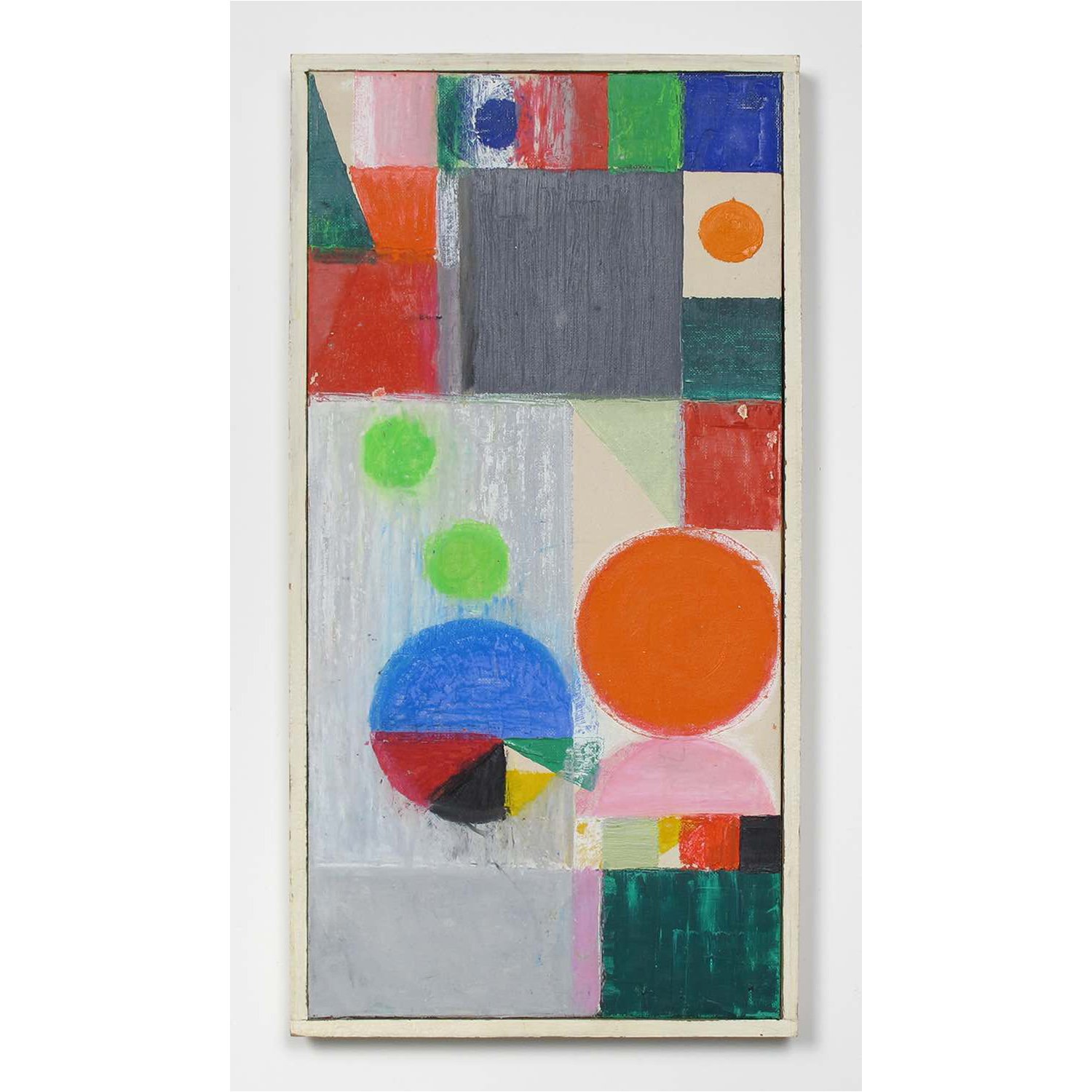 Toni LaSelle, "Space Composition #1," oil on board, 16 x 8 in.
LAS.1.62.0003