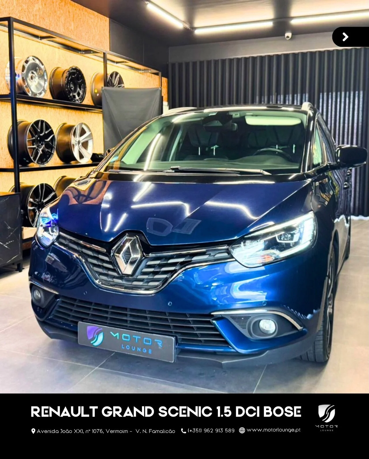 Renault Grand Scenic 1.5 DCI Bose 7 Lugares 

📆 11/2017
🛣️ 166000km
⚙️ Manual 
🐎 110cv

💶 16950&euro;

Garantia de 18 meses ✅

www.motorlounge.pt 🌐

Possibilidade de financiamento at&eacute; 120m s/entrada 🤝

Contacte-nos para mais informa&cced
