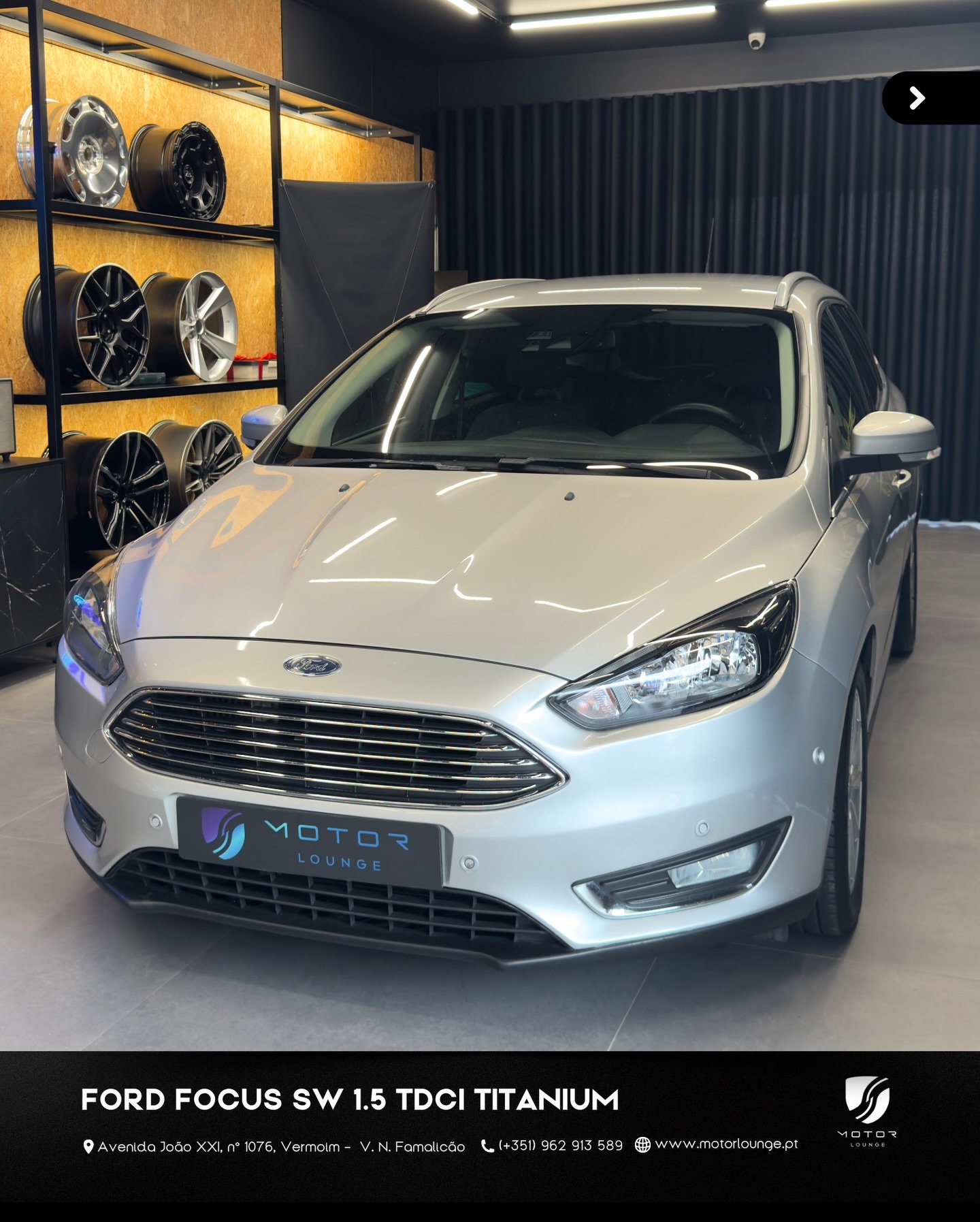 NOVA ENTRADA ✅

Ford Focus 1.5 TDCi Titanium ✅

📆 04/2018
🛣️ 168500km
⚙️ Caixa manual 
🛠️ Hist&oacute;rico de manuten&ccedil;&atilde;o completo Ford 

🌐 www.motorlounge.pt

Possibilidade de financiamento✅

Contacte-nos para mais informa&ccedil;&o