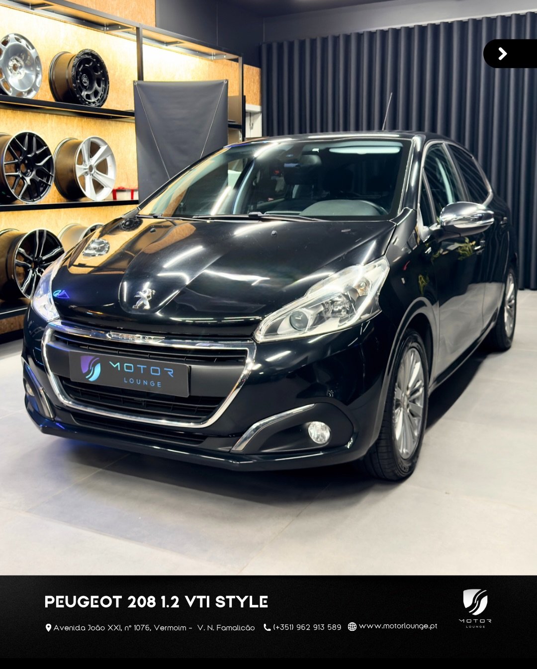 Nova entrada ✅

Peugeot 208 1.2 VTi Style

📆 2017
🚗 1199cc
🐎 82cv
🛣️ 106300km
⚙️ Manual 
⛽️ Gasolina

Possibilidade de financiamento✅

Contacte-nos para mais informa&ccedil;&otilde;es 📲 962 913 589
📍Avenida Jo&atilde;o XXI, n&ordm; 1076, Vermoi