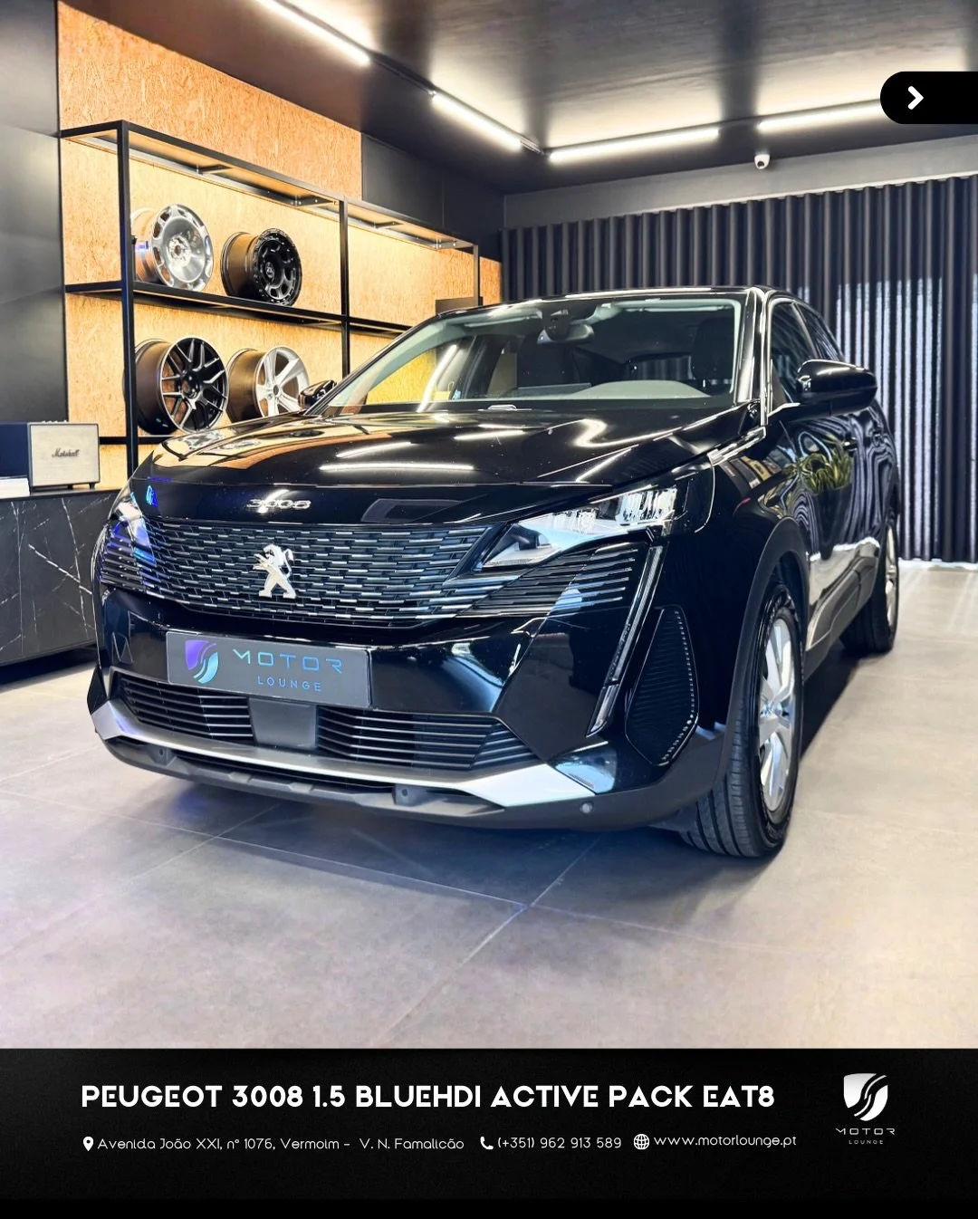 NOVA ENTRADA ✅

Peugeot 3008 1.5 BlueHDi EAT8 Active Pack 🚗

🔹M&ecirc;s/ano: 01/2022
🔹Quil&oacute;metros:148000km
🔹Combust&iacute;vel: Diesel
🔹Pot&ecirc;ncia: 130cv
🔹Cilindrada: 1499cc
🔹Tipo de transmiss&atilde;o: Autom&aacute;tica

Principais