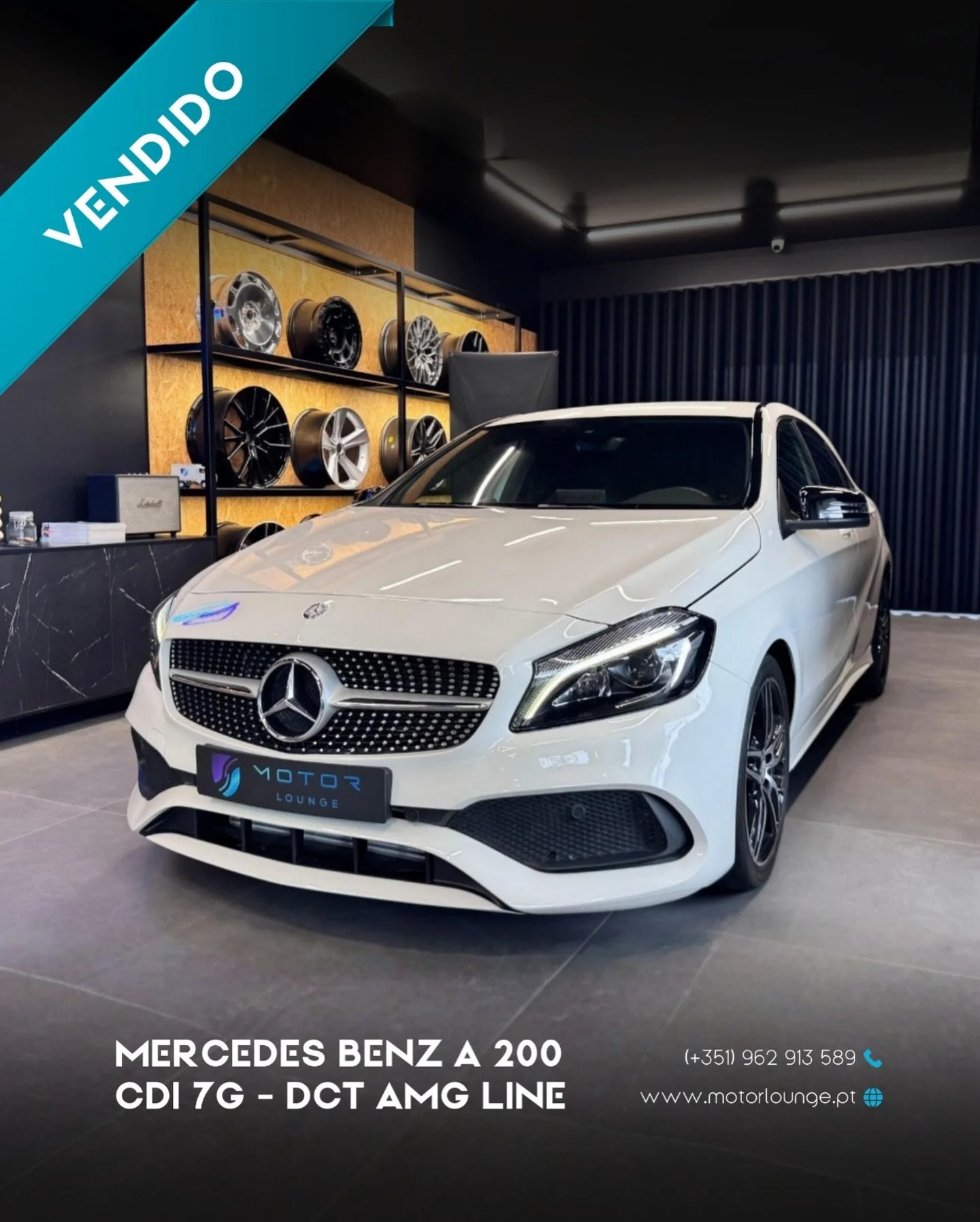 Obrigado pela confian&ccedil;a 🤝

Mercedes A200CDI 7G-DCT AMG LINE ✅

O equil&iacute;brio perfeito entre estilo e economia! 🏎️💨

#mercedesbenz #a200cdiamg #automoveis #motorlounge