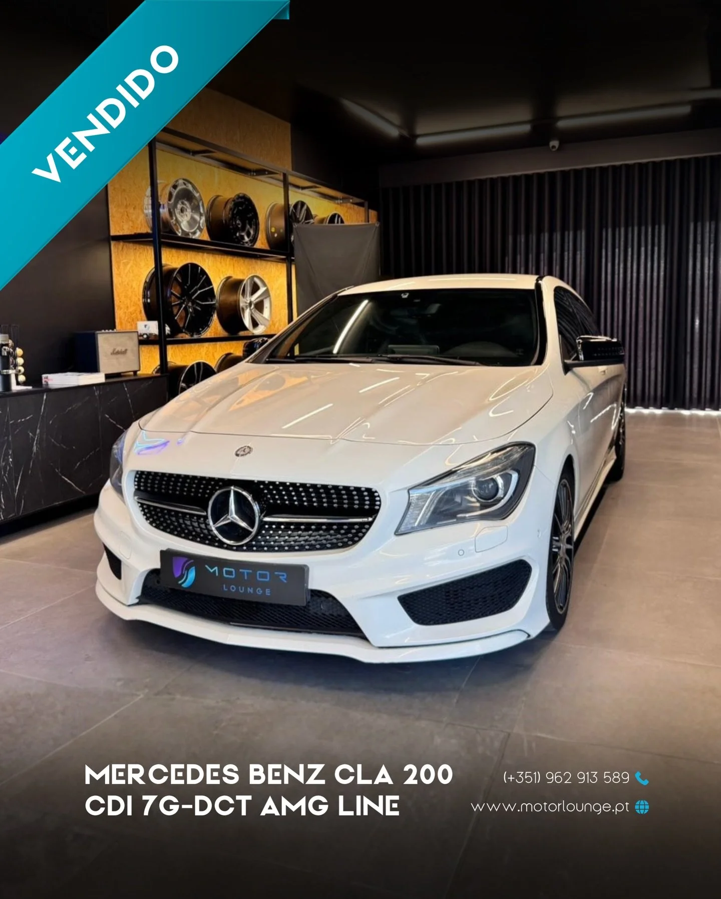 Vendido ✅

Mercedes Benz CLA 200 CDI 7G-DCT AMG Line 🏎️

Obrigado pela confian&ccedil;a 🤝

Consulte todo o nosso stock em www.motorlounge.pt 🌐

Contacte-nos para mais informa&ccedil;&otilde;es 📲 962 913 589
📍Avenida Jo&atilde;o XXI, n&ordm; 1076
