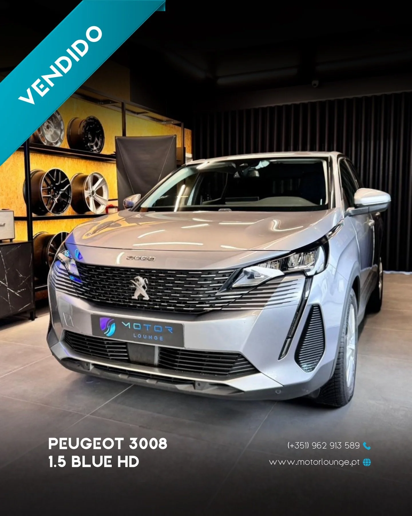 Obrigado pela confian&ccedil;a 🤝

Peugeot 3008 1.5 BlueHDi ✅

Consulte todo o nosso stock em www.motorlounge.pt 🌐

Contacte-nos para mais informa&ccedil;&otilde;es 📲 962 913 589
📍Avenida Jo&atilde;o XXI, n&ordm; 1076, Vermoim &ndash; V.N. Famalic