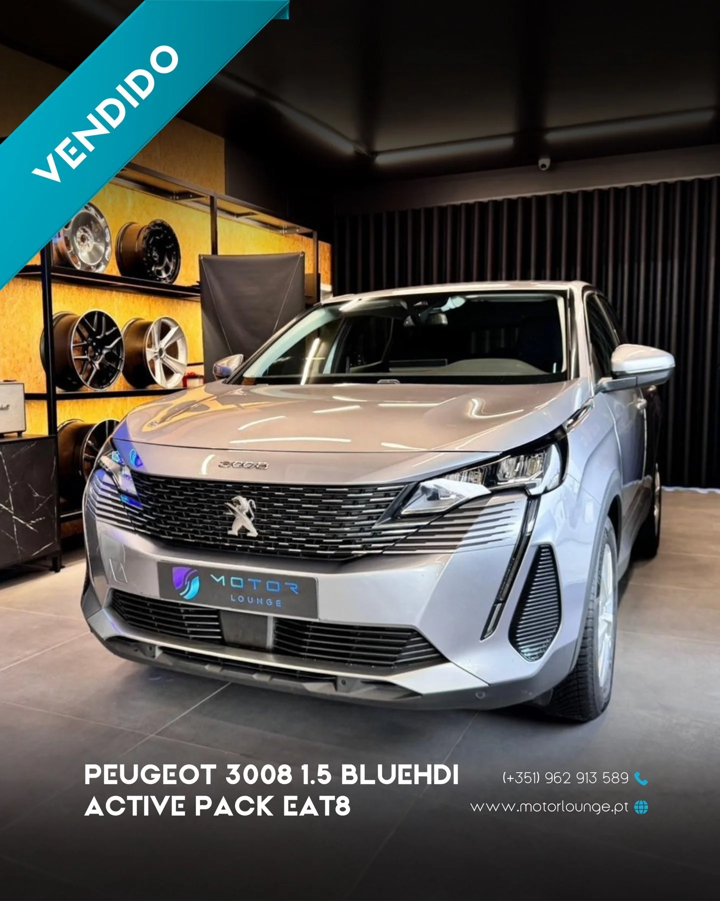 Obrigado pela confian&ccedil;a 🤝

Peugeot 3008 1.5 BlueHDi EAT8 ✅

Consulte todo o nosso stock em www.motorlounge.pt 🌐

Contacte-nos para mais informa&ccedil;&otilde;es 📲 962 913 589
📍Avenida Jo&atilde;o XXI, n&ordm; 1076, Vermoim &ndash; V.N. Fa