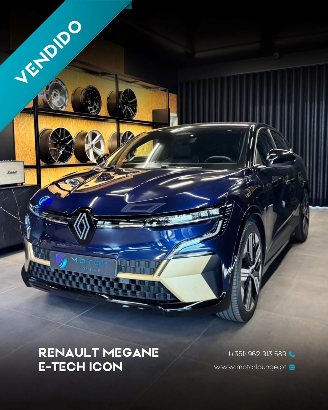 Obrigado pela confian&ccedil;a 🤝

Renault Megane E-Tech ICON✅

Consulte todo o nosso stock em www.motorlounge.pt 🌐

Contacte-nos para mais informa&ccedil;&otilde;es 📲 962 913 589
📍Avenida Jo&atilde;o XXI, n&ordm; 1076, Vermoim &ndash; V.N. Famali