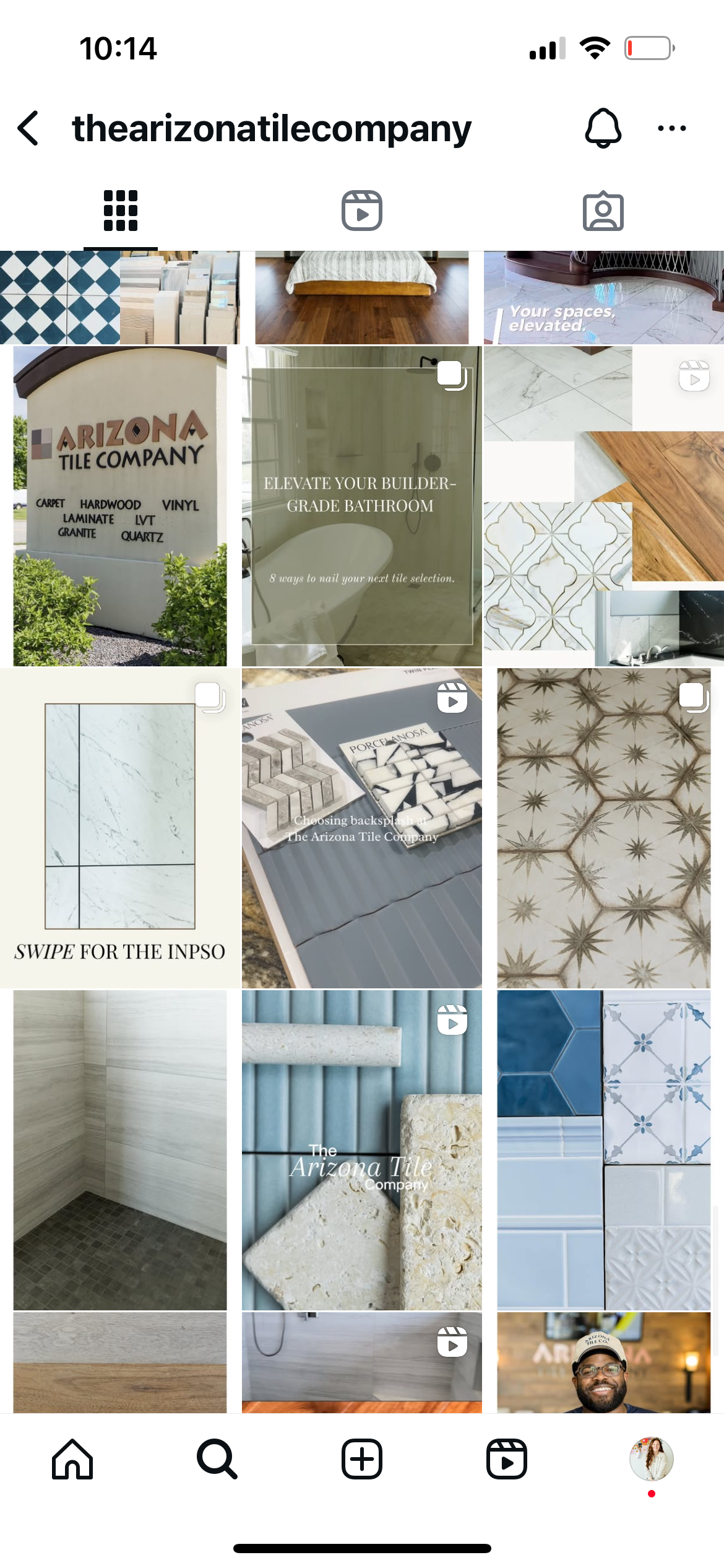 Arizona Tile Company Instagram Feed