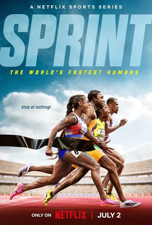 Sprint is a Netflix documentary series that follows elite track and field sprinters, offering a behind-the-scenes look at their lives, training, and competition, particularly leading up to the 2024 Paris Olympics