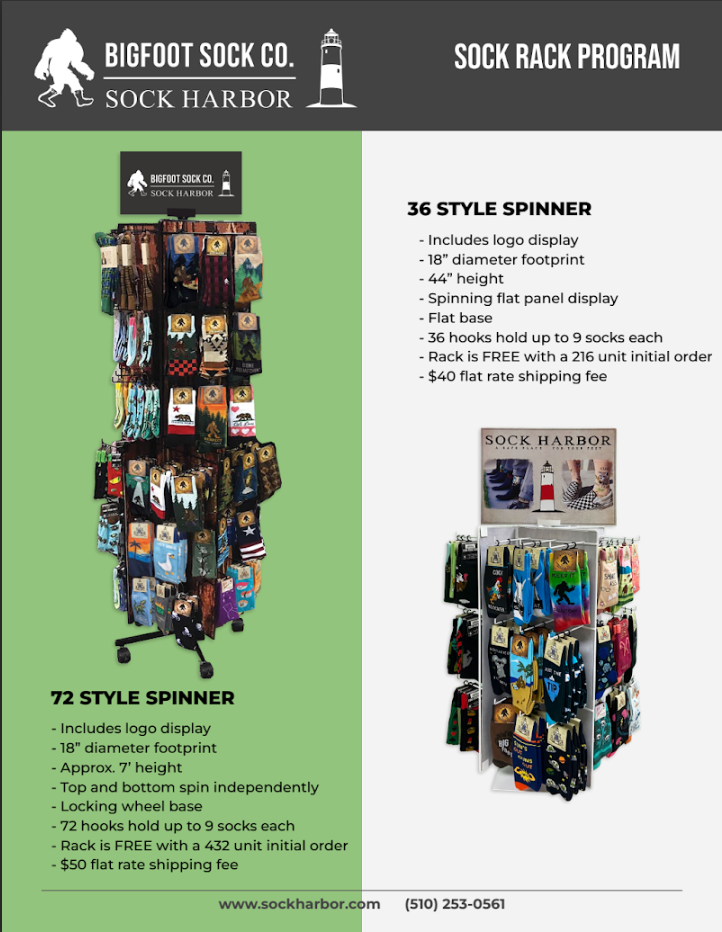 Sock Rack  Flyer 