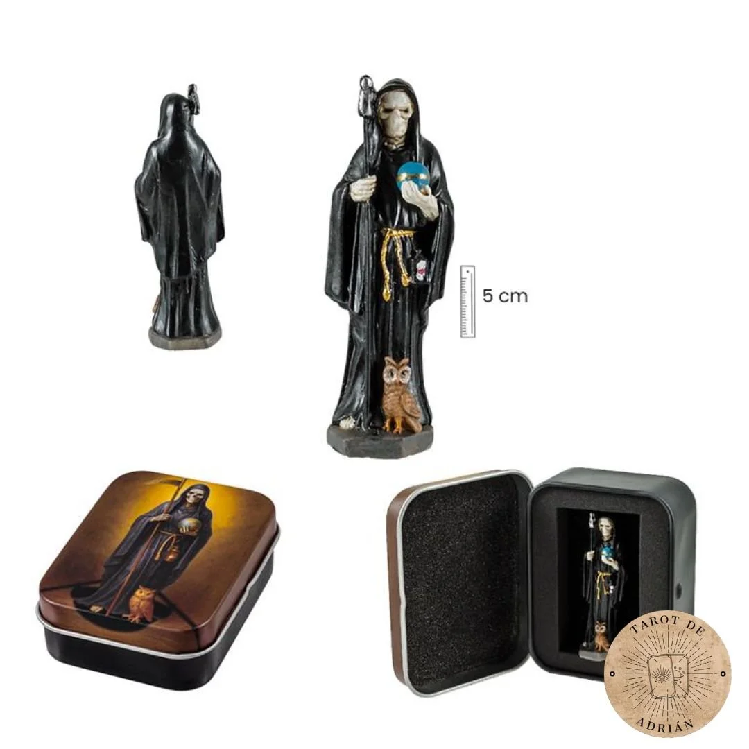 Santa Muerte Negra 5 CM