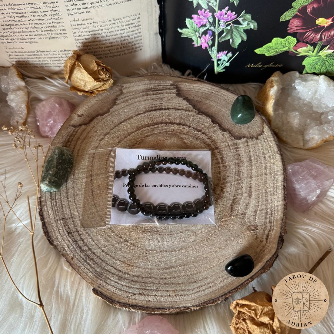Pulsera de Turmalina Negra