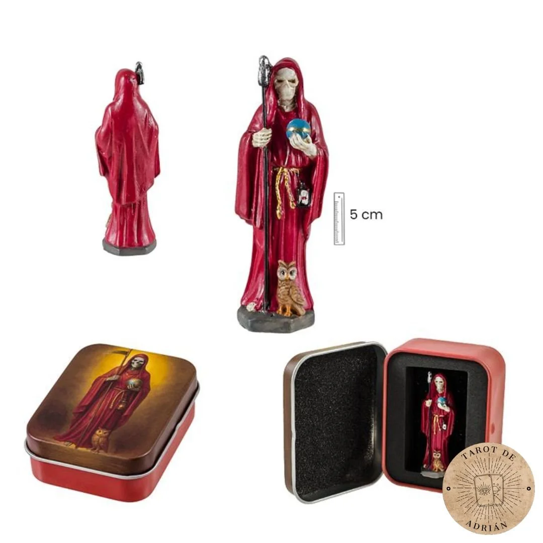 Santa Muerte Roja 5 CM