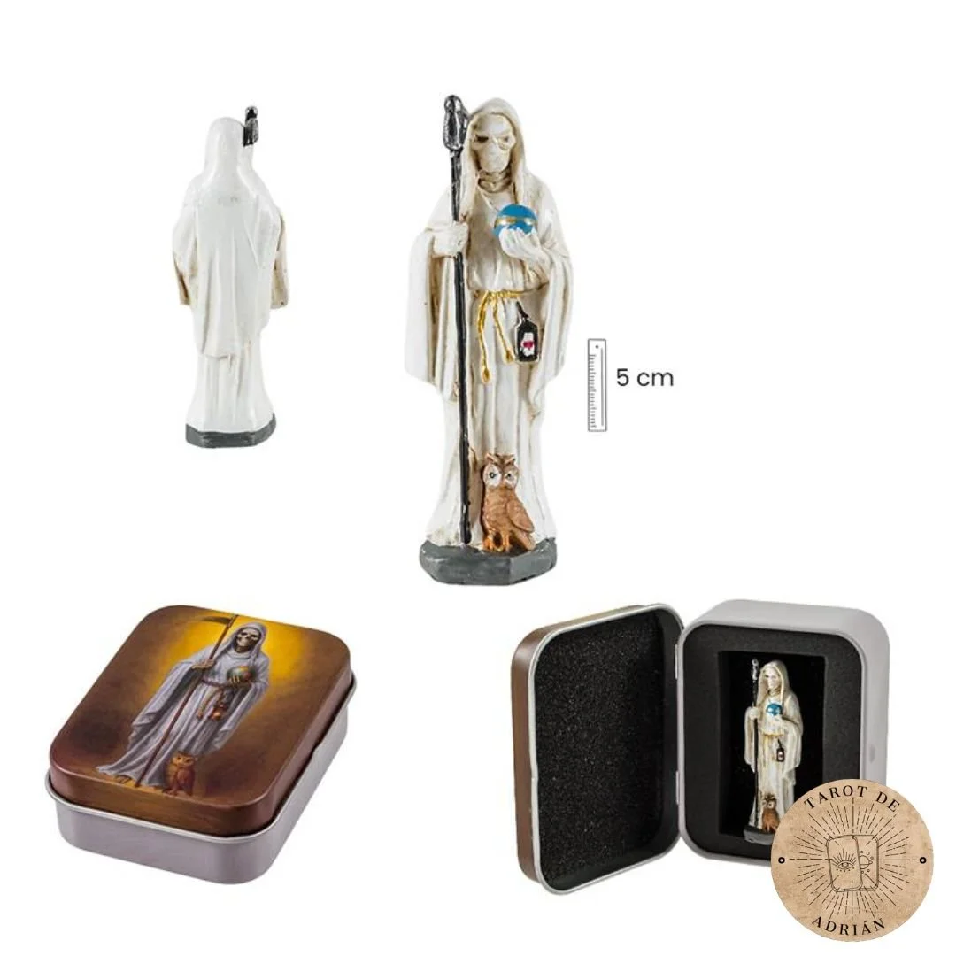 Santa Muerte Blanca 5 CM